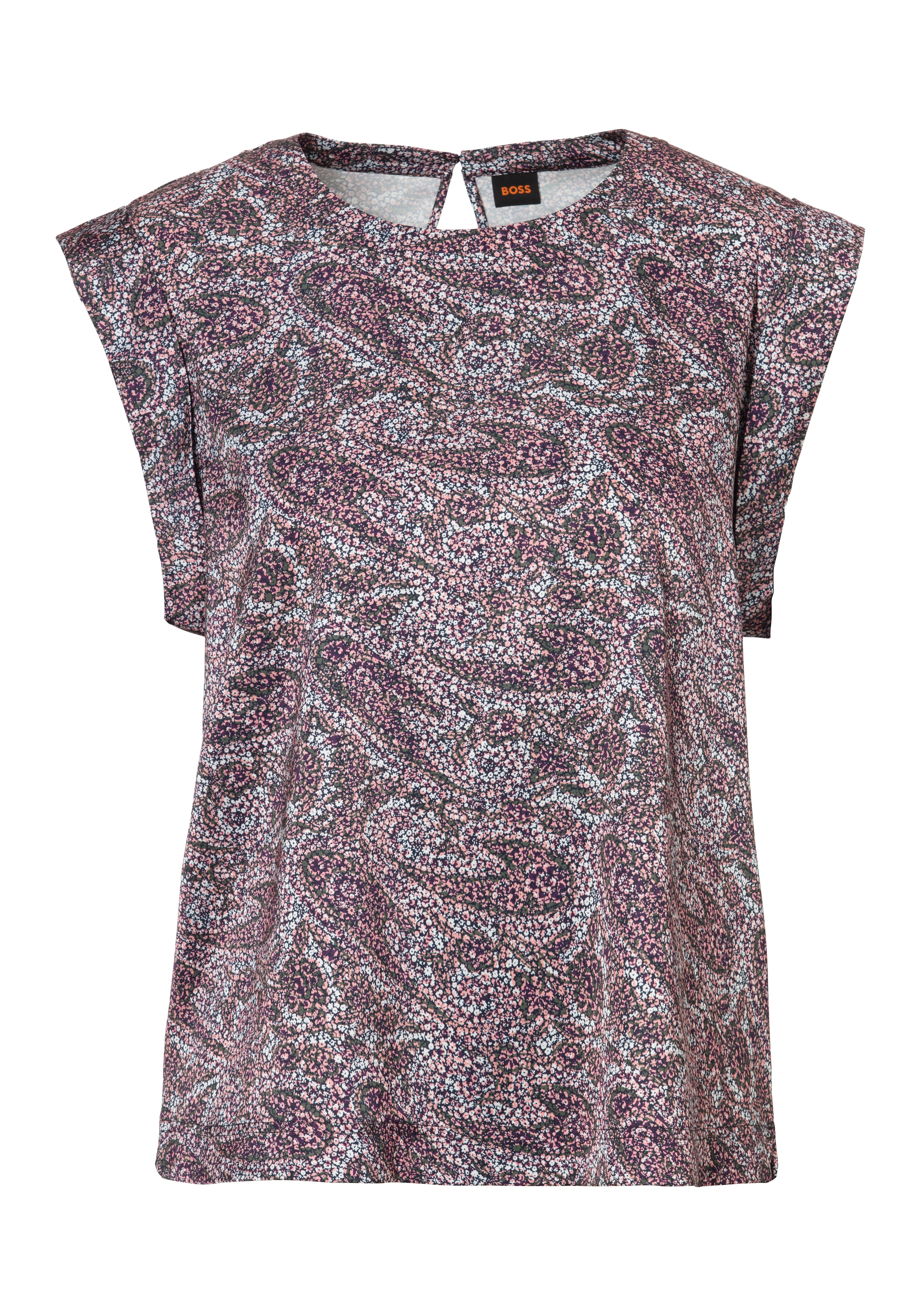 Klassische Bluse »C_Ieaska«, mit Paisley-Muster