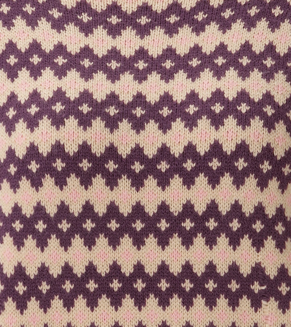 Aniston CASUAL Strickpullover mit farbharmonischem Rauten-Muster - NEUE KOLLEKTION