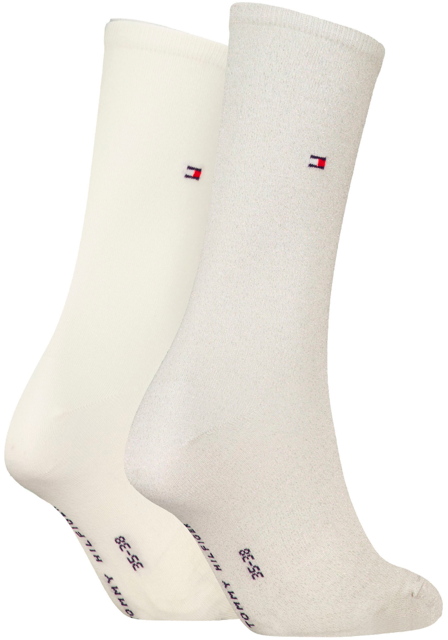 Tommy Hilfiger Socken, (2 Paar), mit dezentem Logo