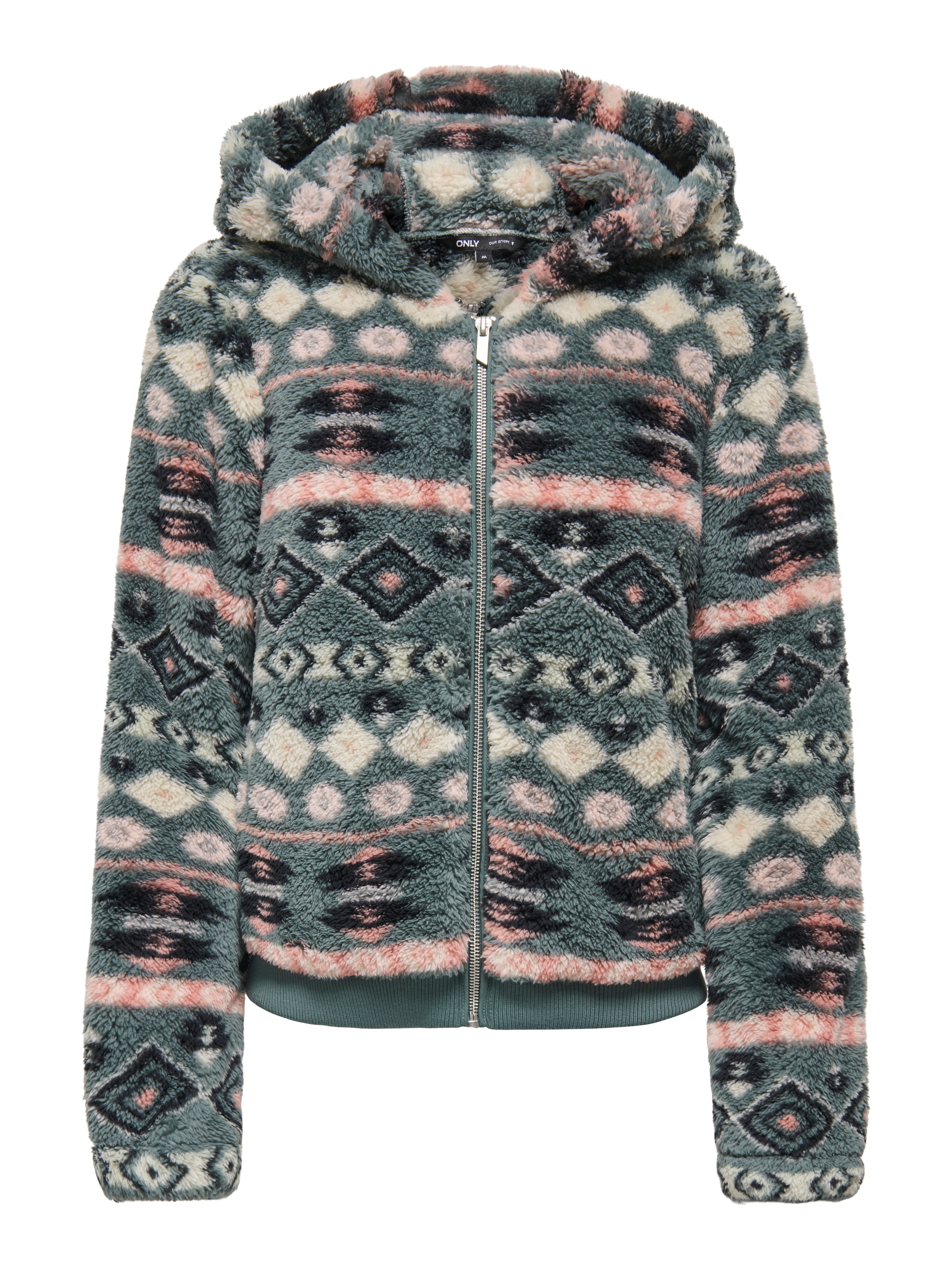 ONLY Outdoorjacke »ONLANNA CONTACT AOP HOOD JACKET OTW CS« mit Kapuze