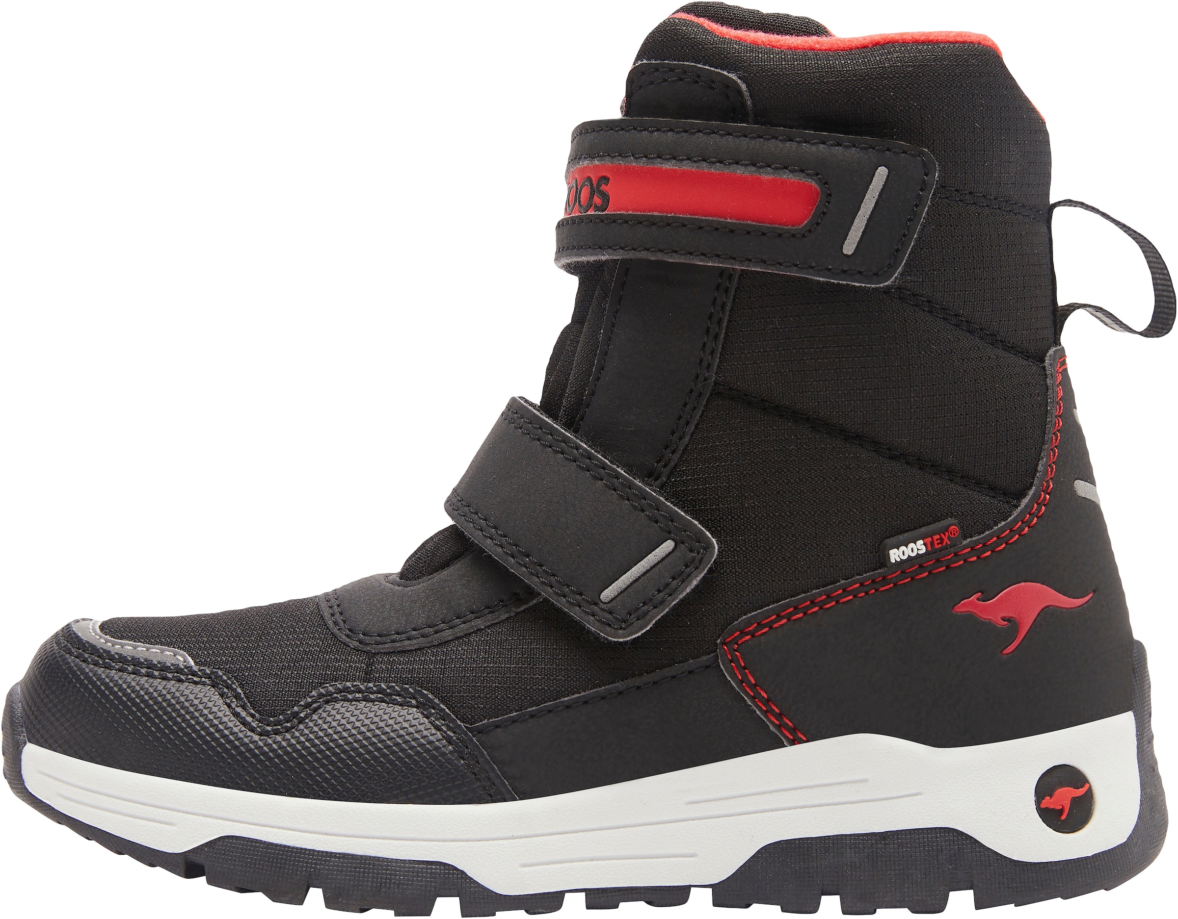 KangaROOS Winterstiefel »K-MJ Sharp V Roostex«, Snowboots, Winterboots, Winterschuhe, wasserdicht mit Klettverschluss