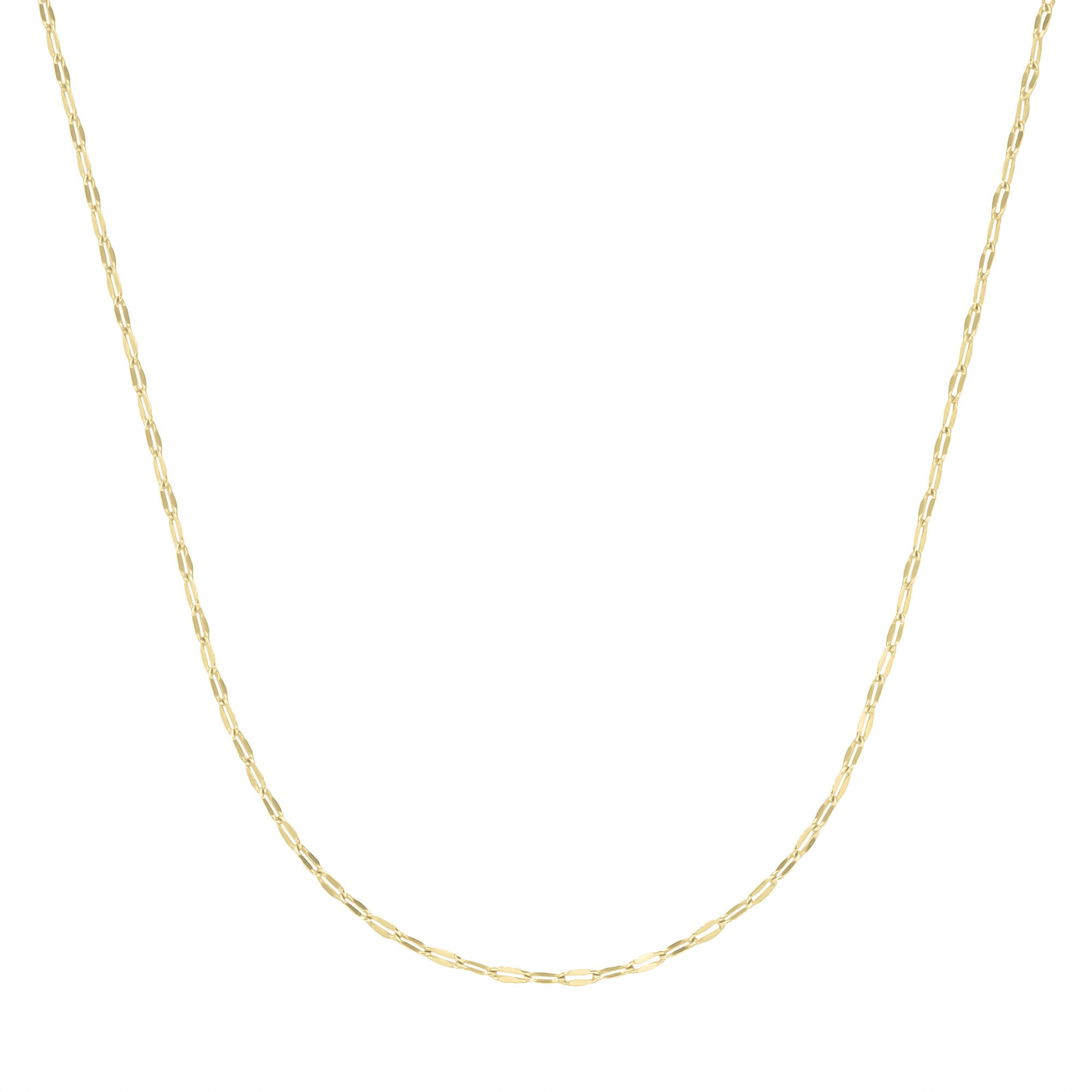 Luigi Merano Goldkette »Kette fantasieförmig mit diamantierten Gliedern, Gold 375«