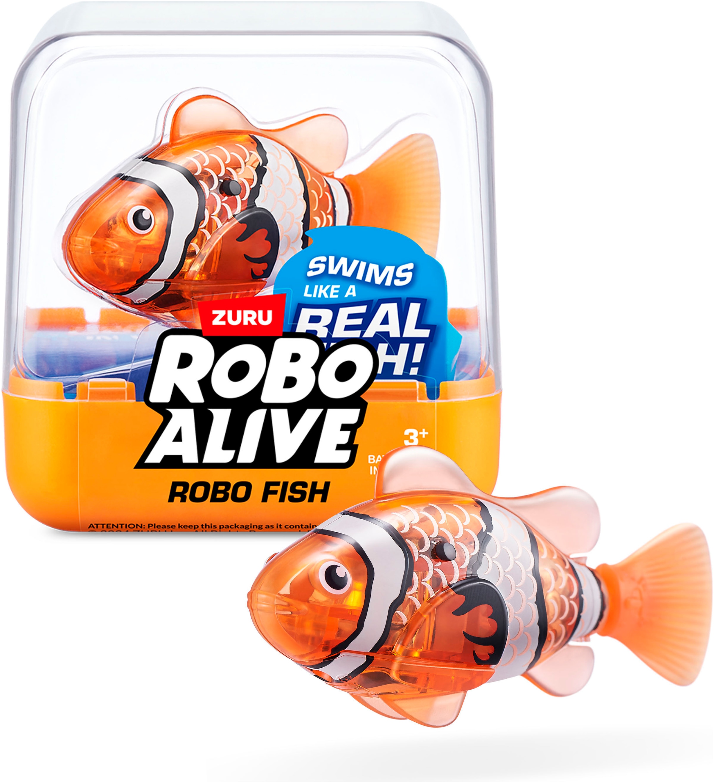 ZURU Robotertier »Robo Alive, Roboter-Fisch Serie 3« mit Funktion; Lieferung erfolgt farblich Variante nicht wählbar