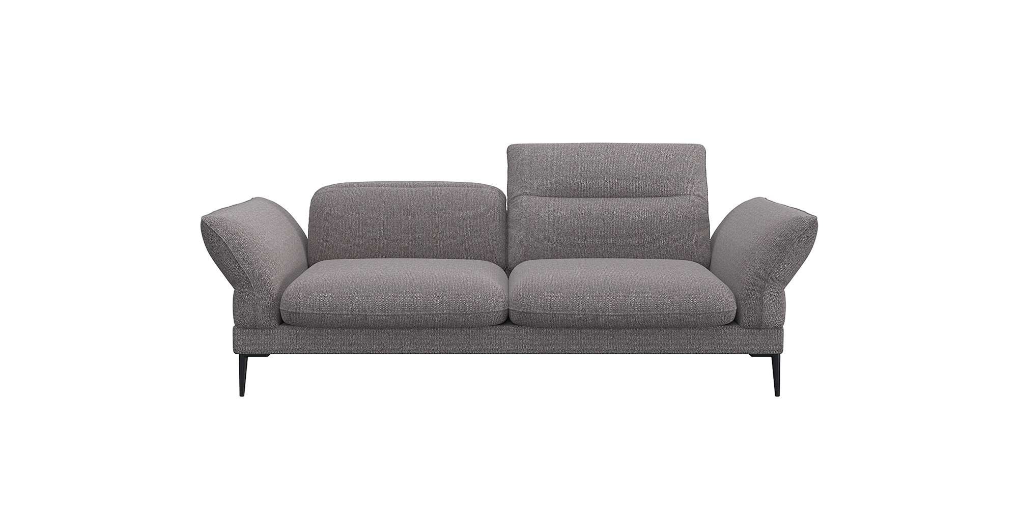 FLEXLUX 2,5-Sitzer »Salino, Funktionssofa, Relaxsofa« Sofa mit Arm- und Kopfteil-Verstellungen, Kaltschaum & Stahl-Wellen