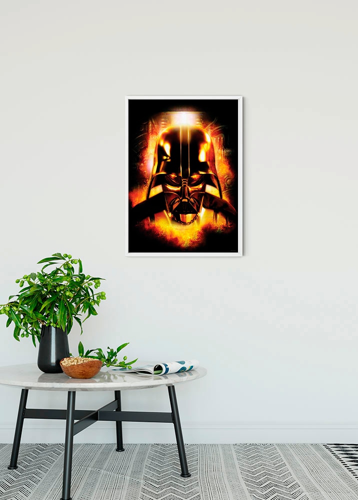 Komar Bild »Star Wars Classic Vader Head« Star Wars 1 Stk. tlg. Wandbild zur Dekoration im Kinderzimmer - ohne Rahmen