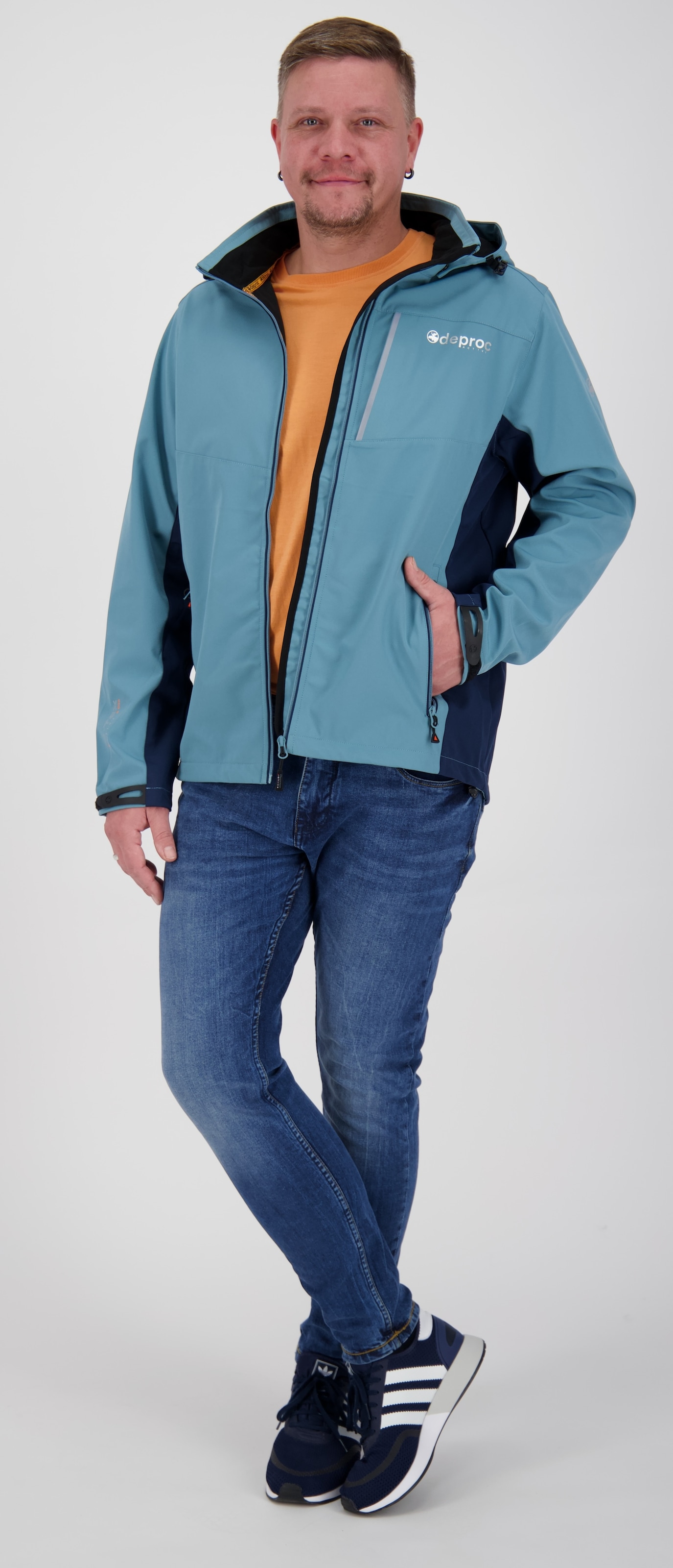 DEPROC Active Softshelljacke »NUNAVUT MEN« auch in Großen Größen erhältlich