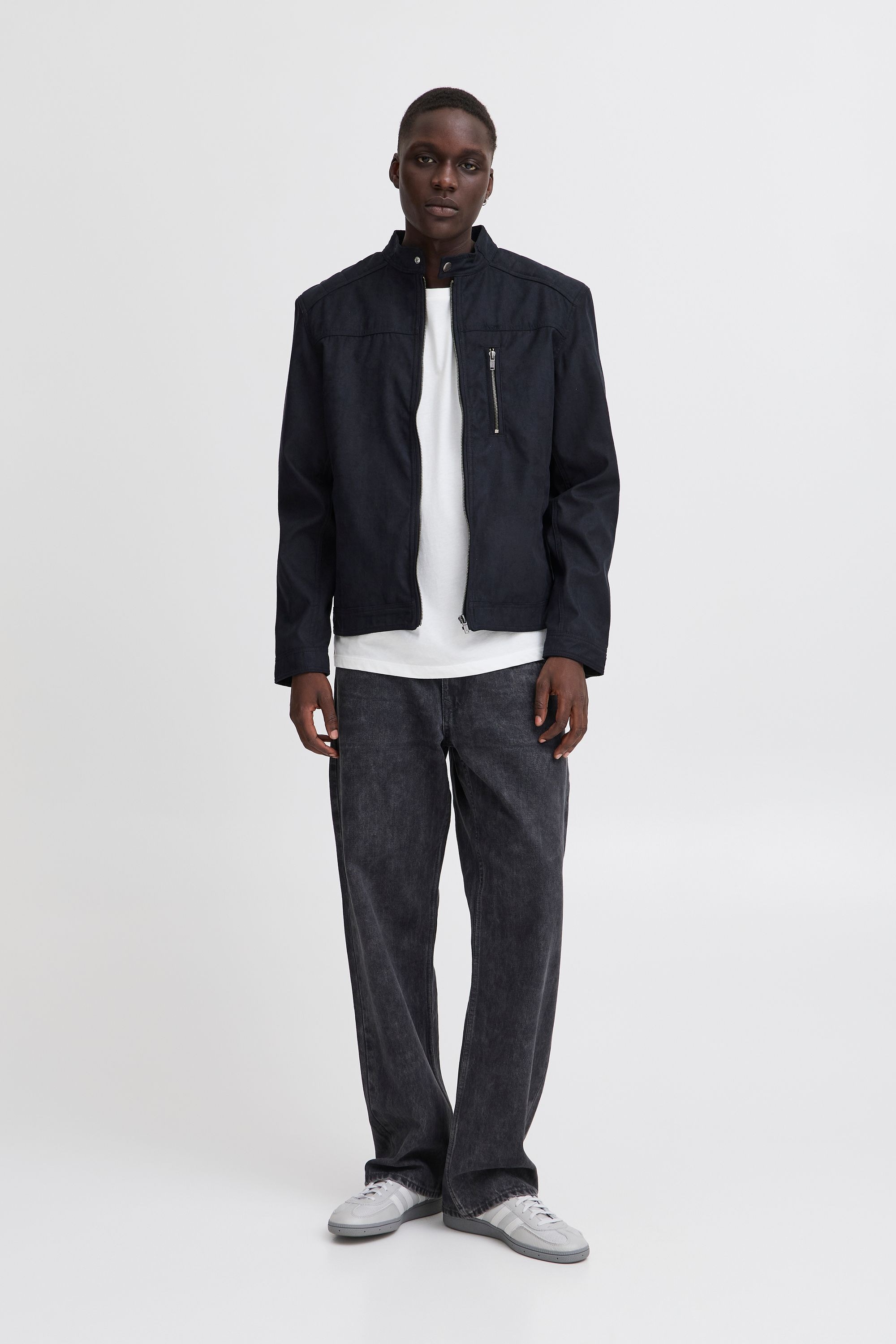 Blend Lederjacke »Lederjacke BHEMMET«