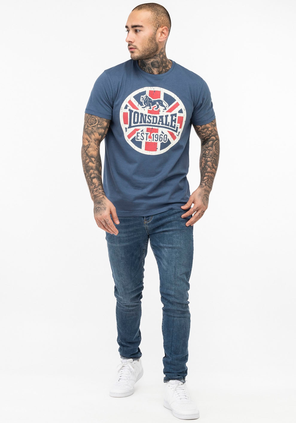 Lonsdale T-Shirt, (1 tlg.)