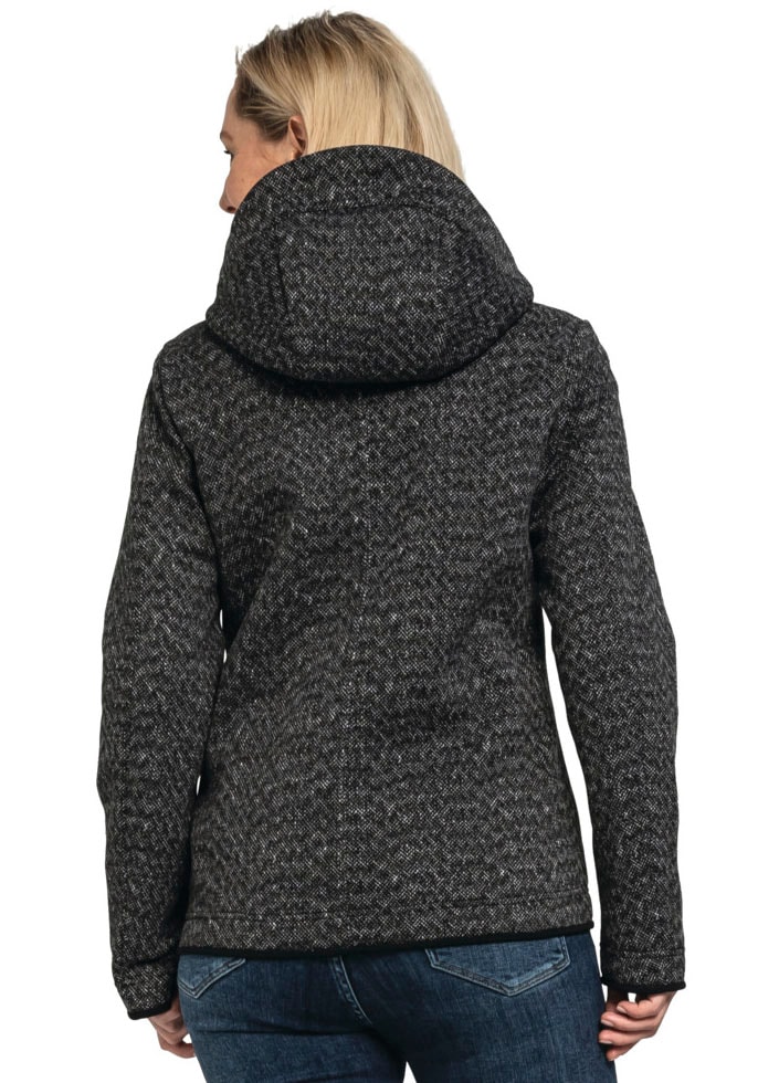 Schöffel Fleecejacke »Fleece Hoody Aurora L«, mit Kapuze