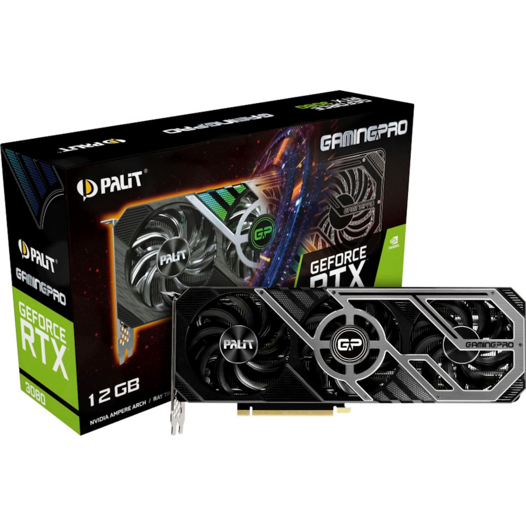 Palit Grafikkarte »GeForce RTX 3080 GamingPro 12GB«, 12 GB, GDDR6X