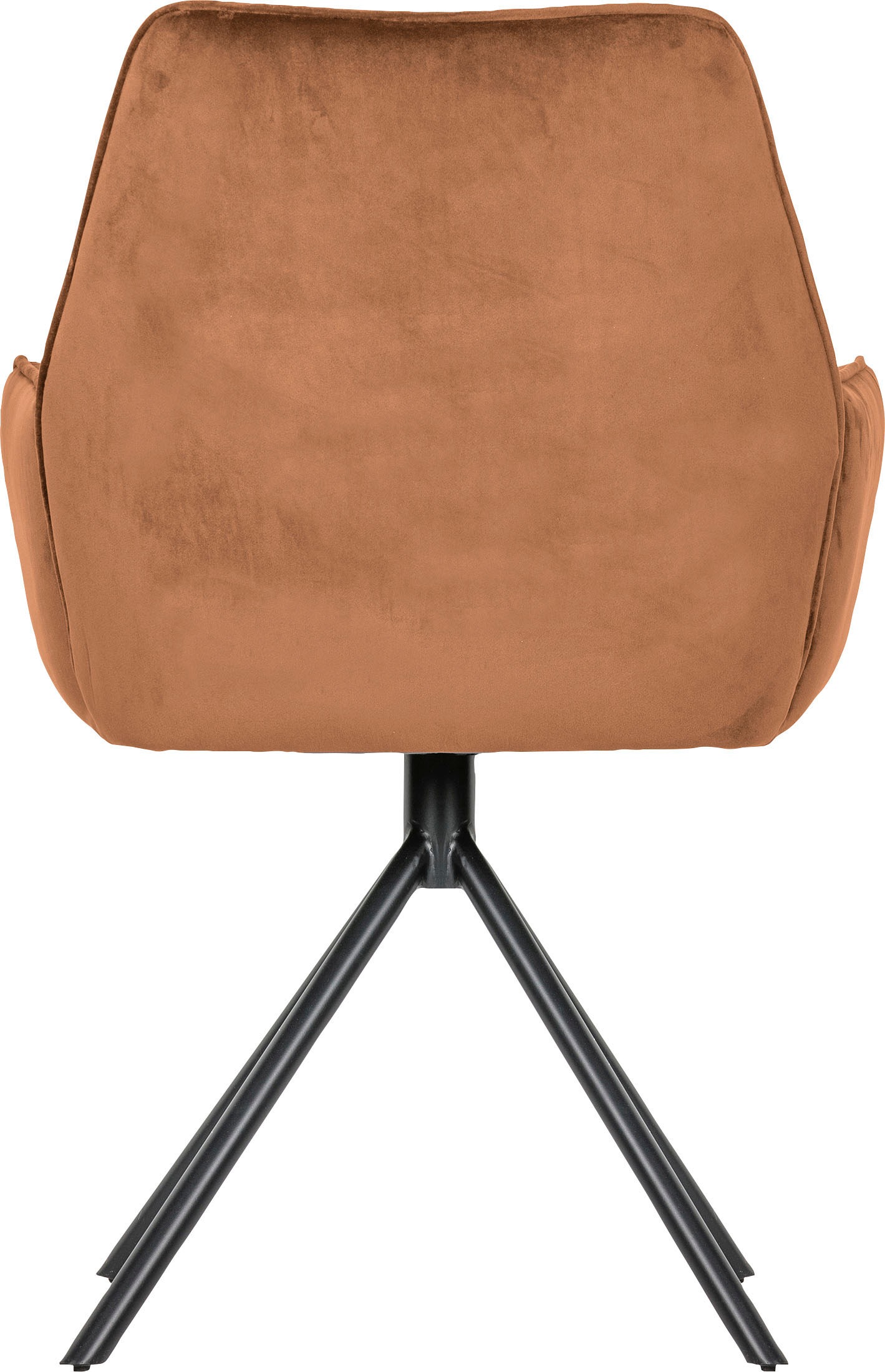WOOOD Esszimmerstuhl »AMBERS«, 2 St., Struktur (100% Polyester)-Polyester, mit Armlehnen, gepolstert, 4-Fuß-Gestell, Breite 60 cm