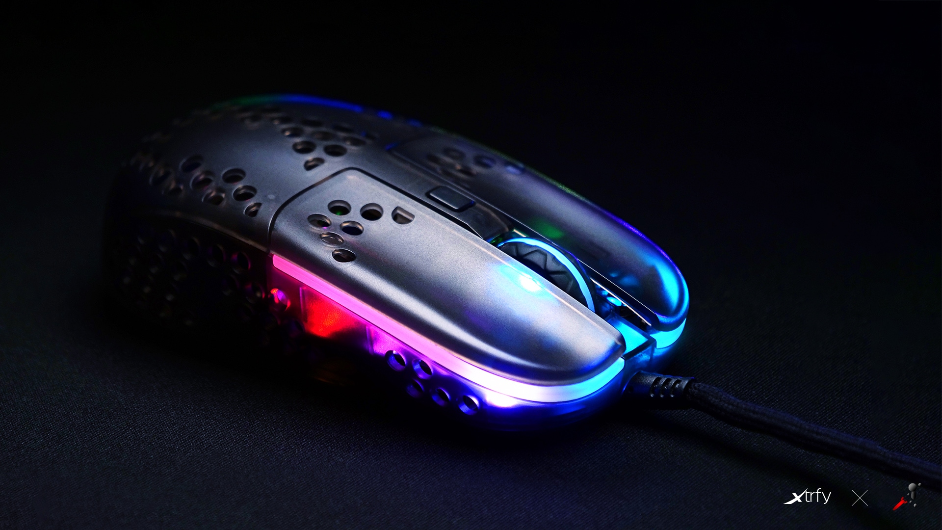 Cherry Xtrfy Gaming-Maus »MZ1 RGB«, kabelgebunden, ultraleichte Gaming-Maus
