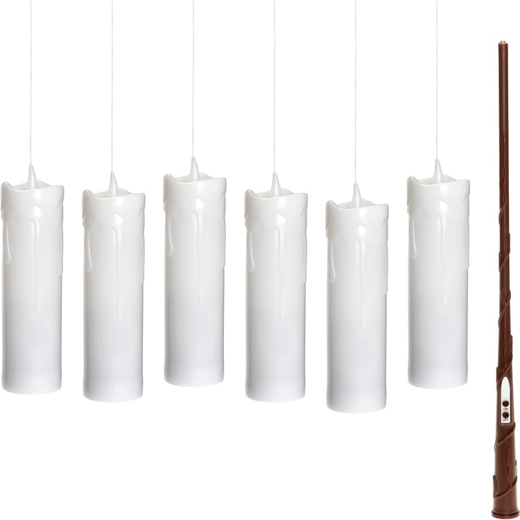 LED-Kerze »Schwebende Kerzen mit Zauberstab als Fernbedienung«, Weihnachtsdeko mit...