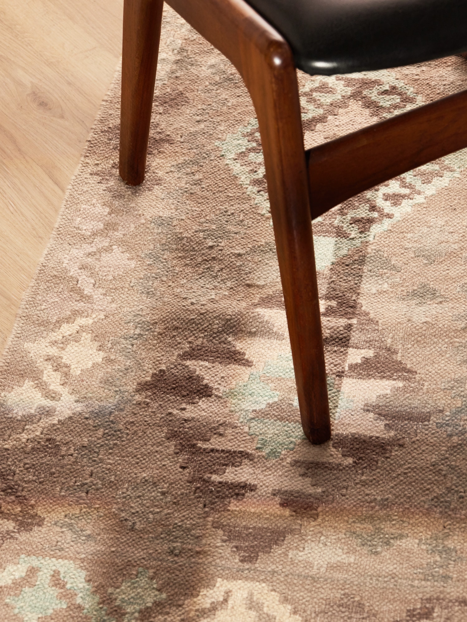 HANSE Home Teppich »Kelim Dune«, rechteckig, 3 mm Höhe, Wolle, Baumwolle, Natur, Handgewebt, orientalisch, Boho, traditionell