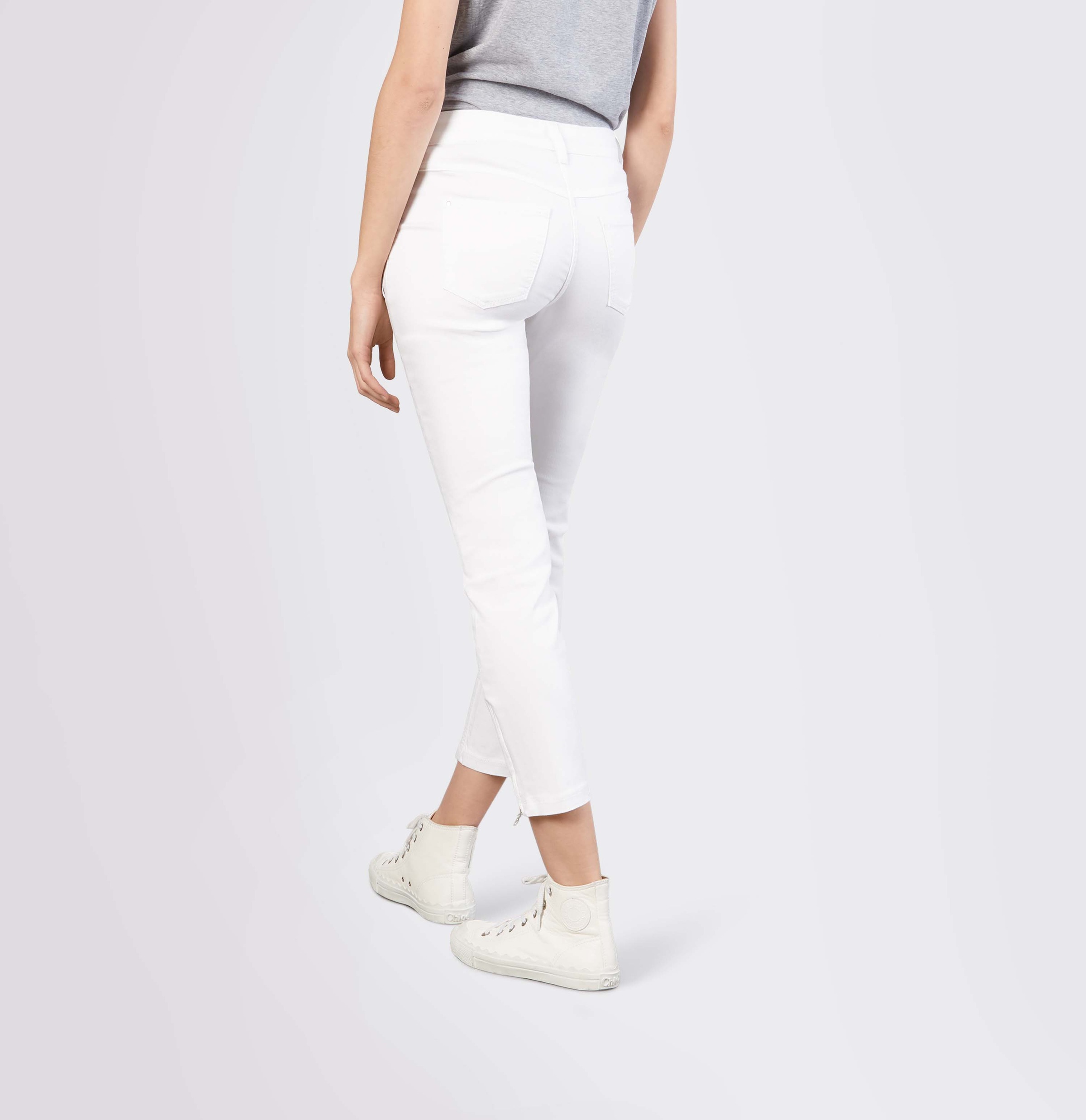 MAC 7/8-Jeans »Dream Chic«, verkürzte Form mit Reißverschluss