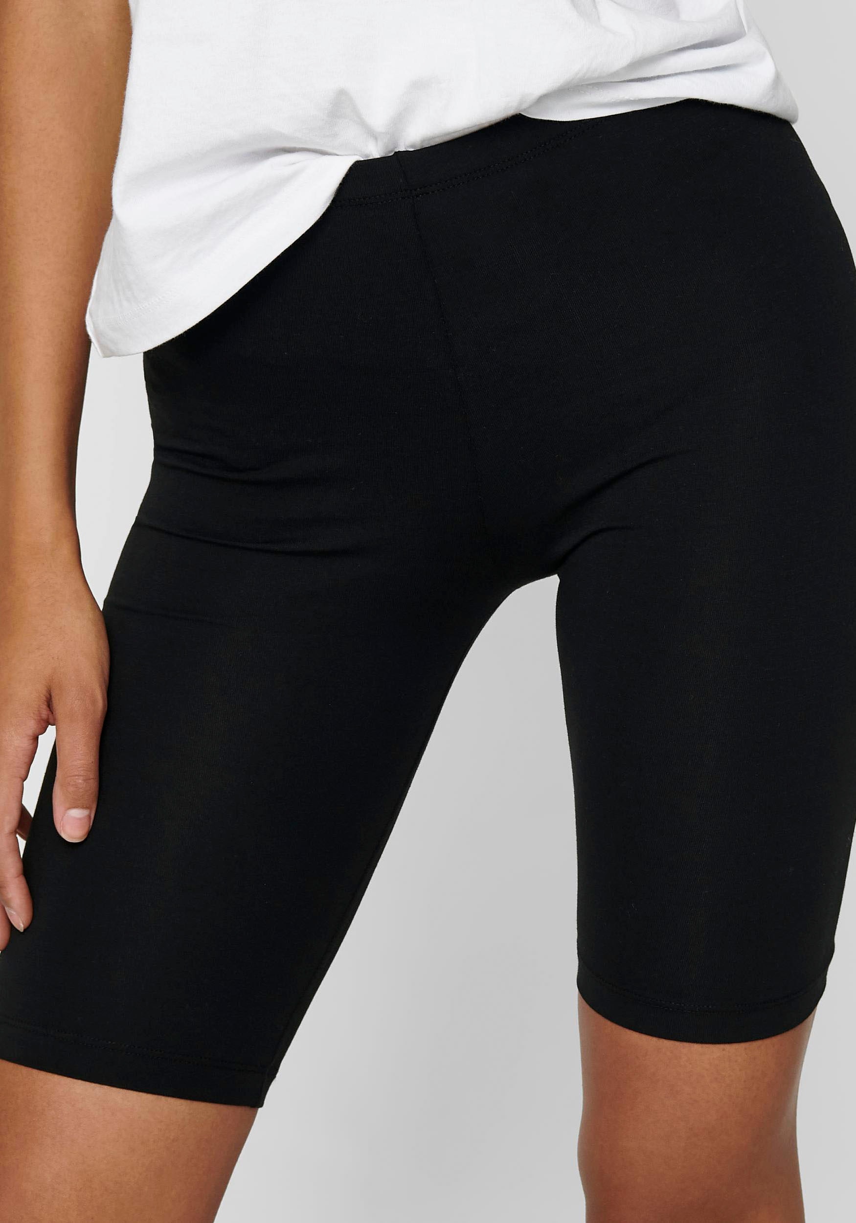 ONLY Radlerhose »ONLLIVE LOVE CITY SHORTS 2PACK NOOS«, (2er-Pack)