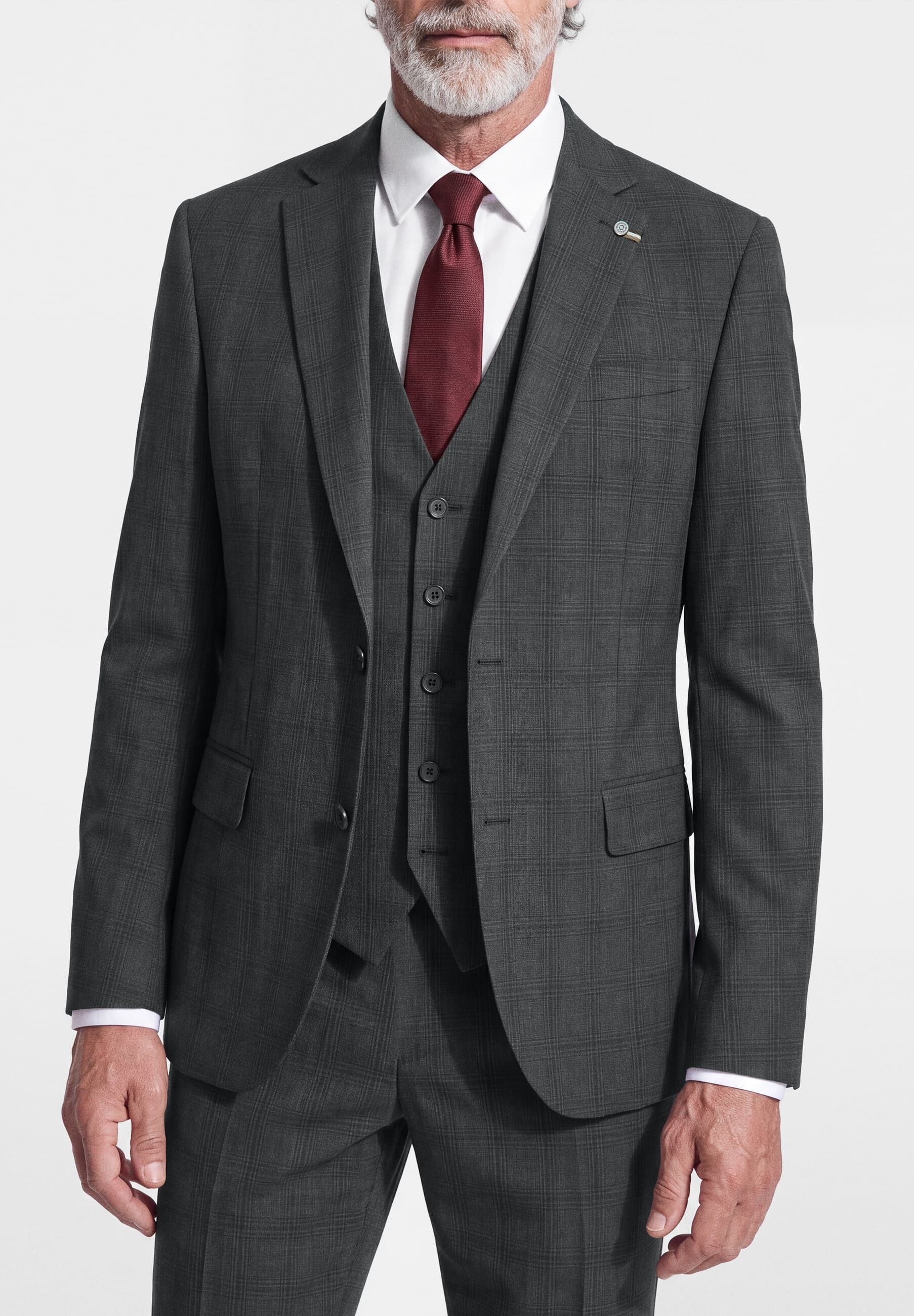 BENVENUTO. Anzug »BENVENUTO. Anzug 5920001« regular fit mit klassischem Reverskragen
