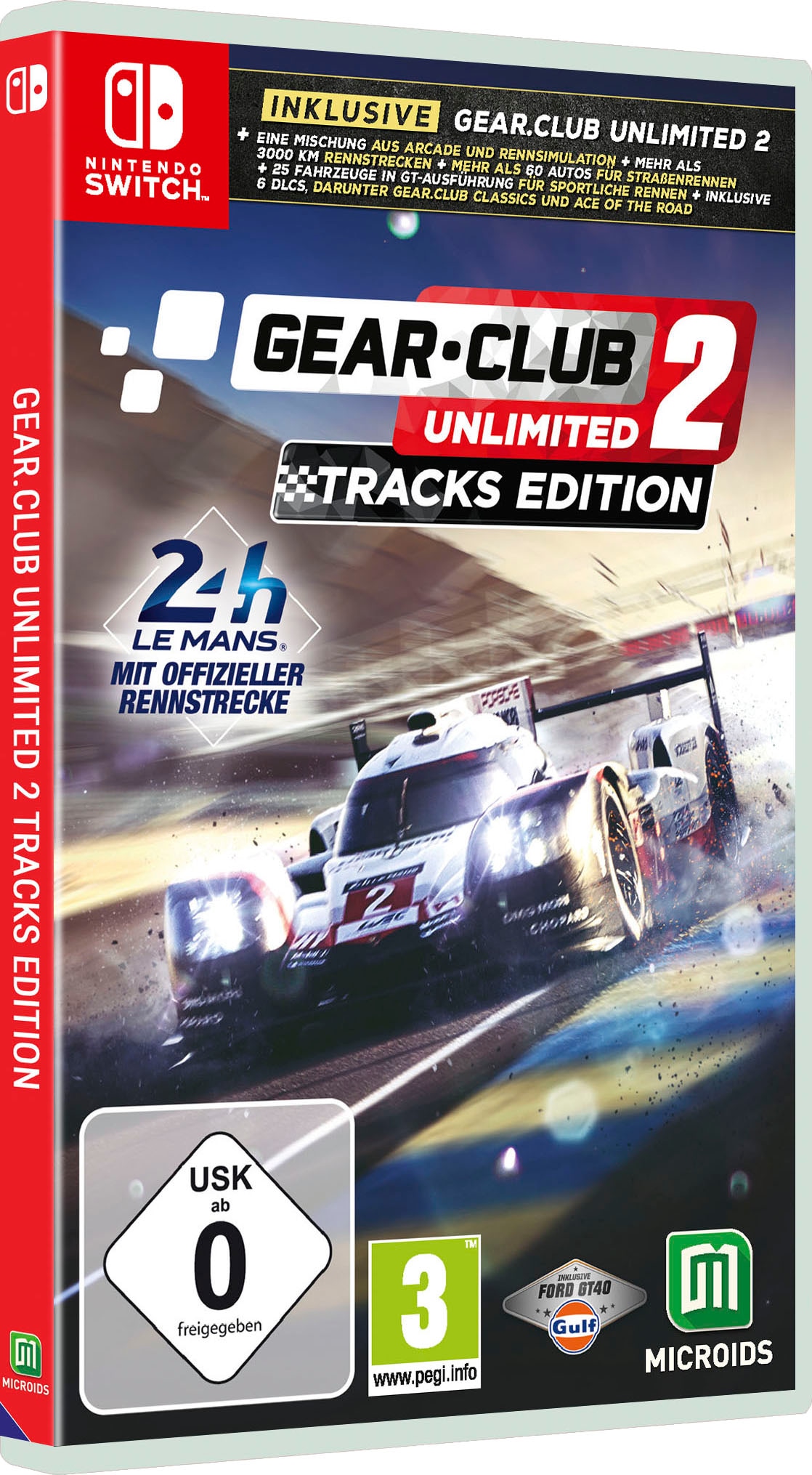 Club Nintendo 2: bei Switch Astragon Spielesoftware Unlimited Edition«, »Gear Tracks