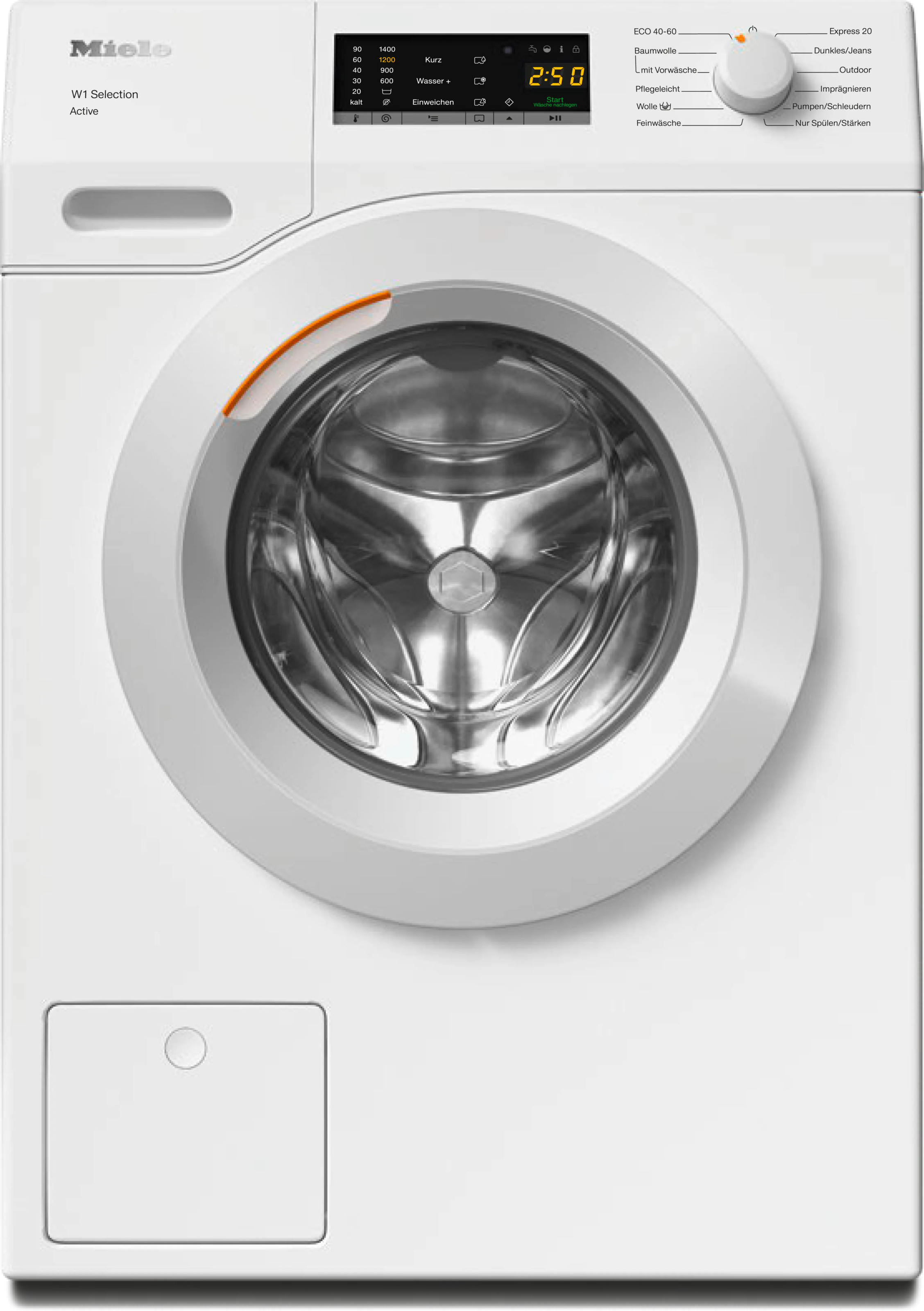 Miele Waschmaschine, WSA034 WCS Active, 7 kg, 1400 U/min