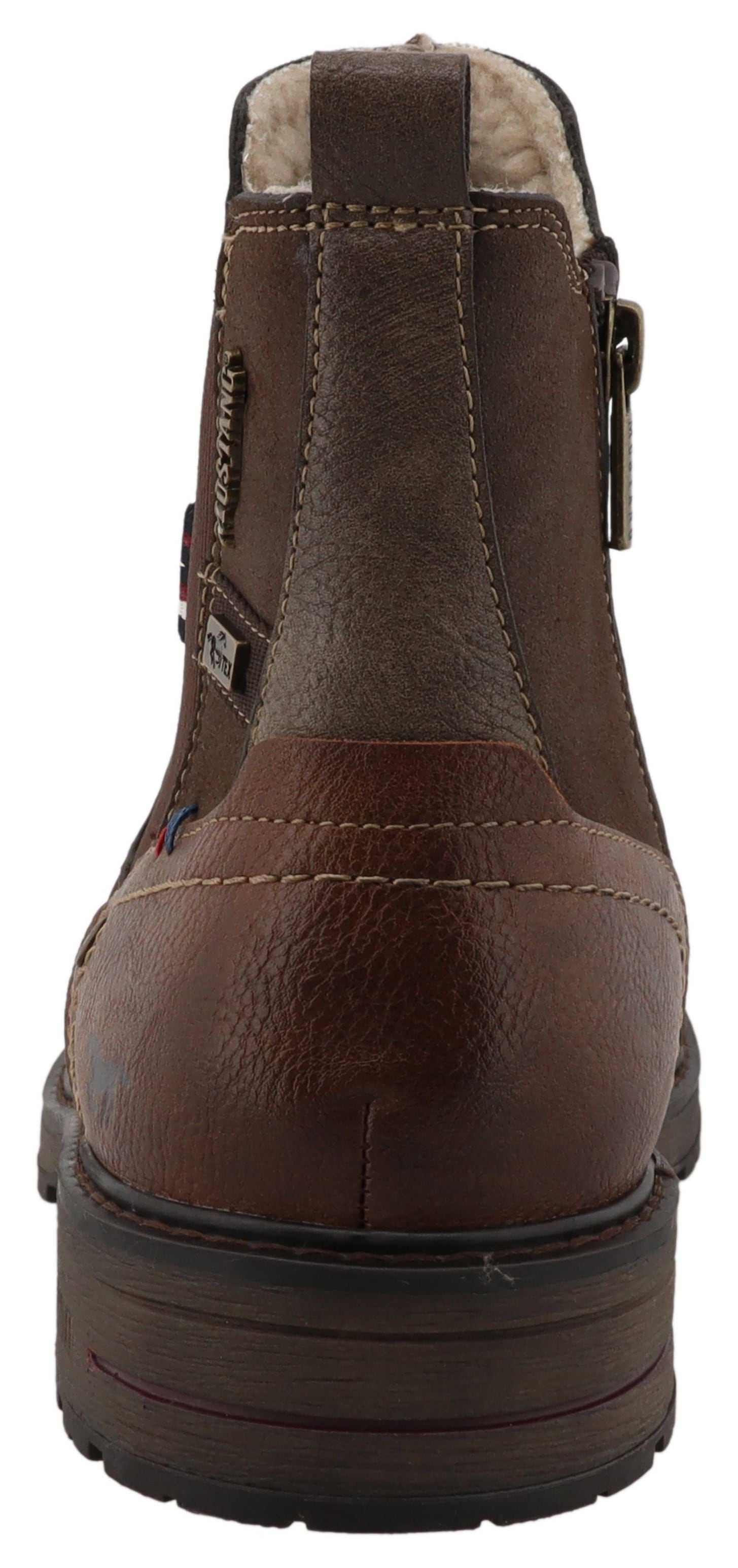 Mustang Shoes Chelseaboots »Marian«  Stiefelette, Boots mit Warmfutter