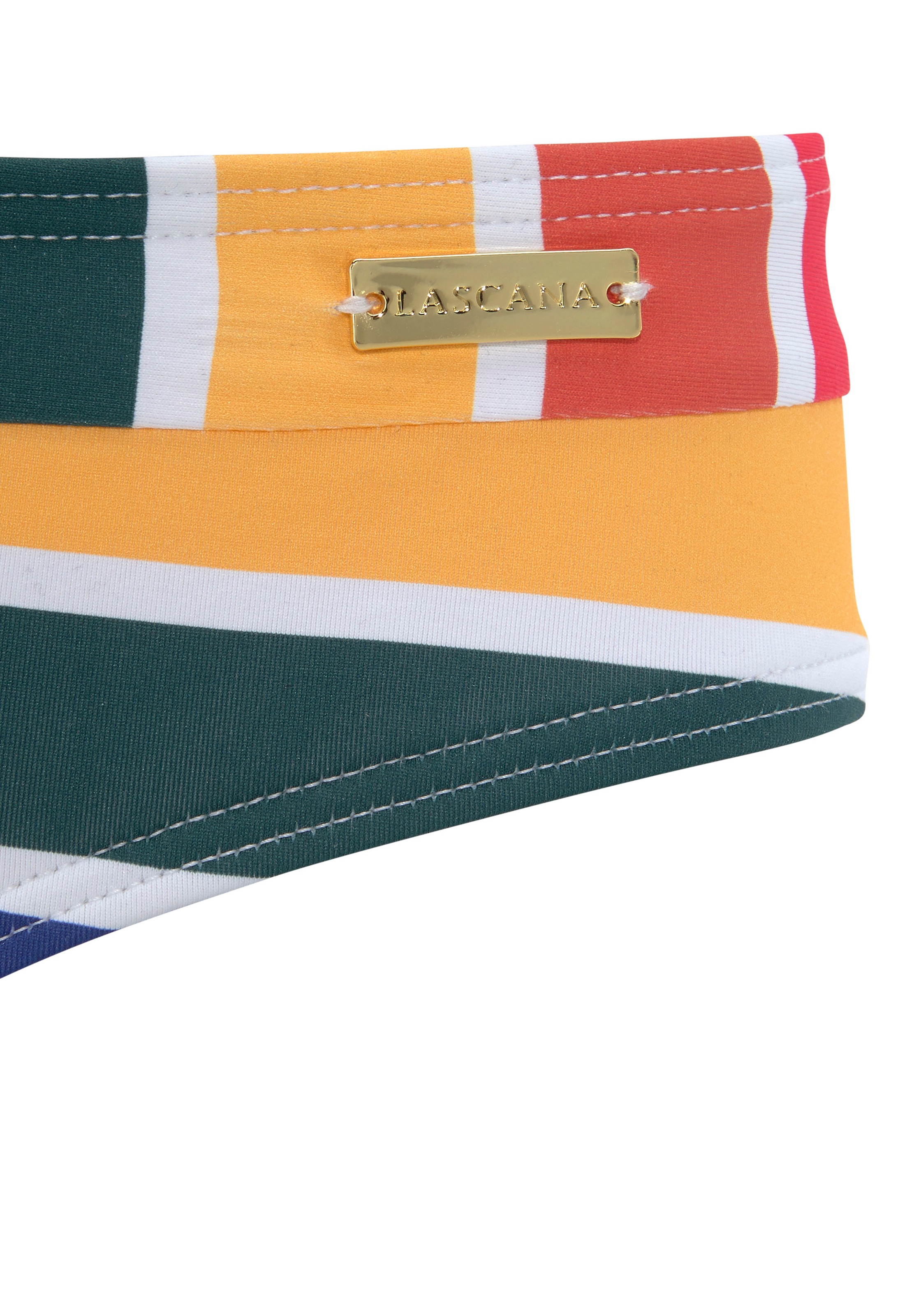LASCANA Bikini-Hose »Rainbow Collection«, mit bunten Streifen