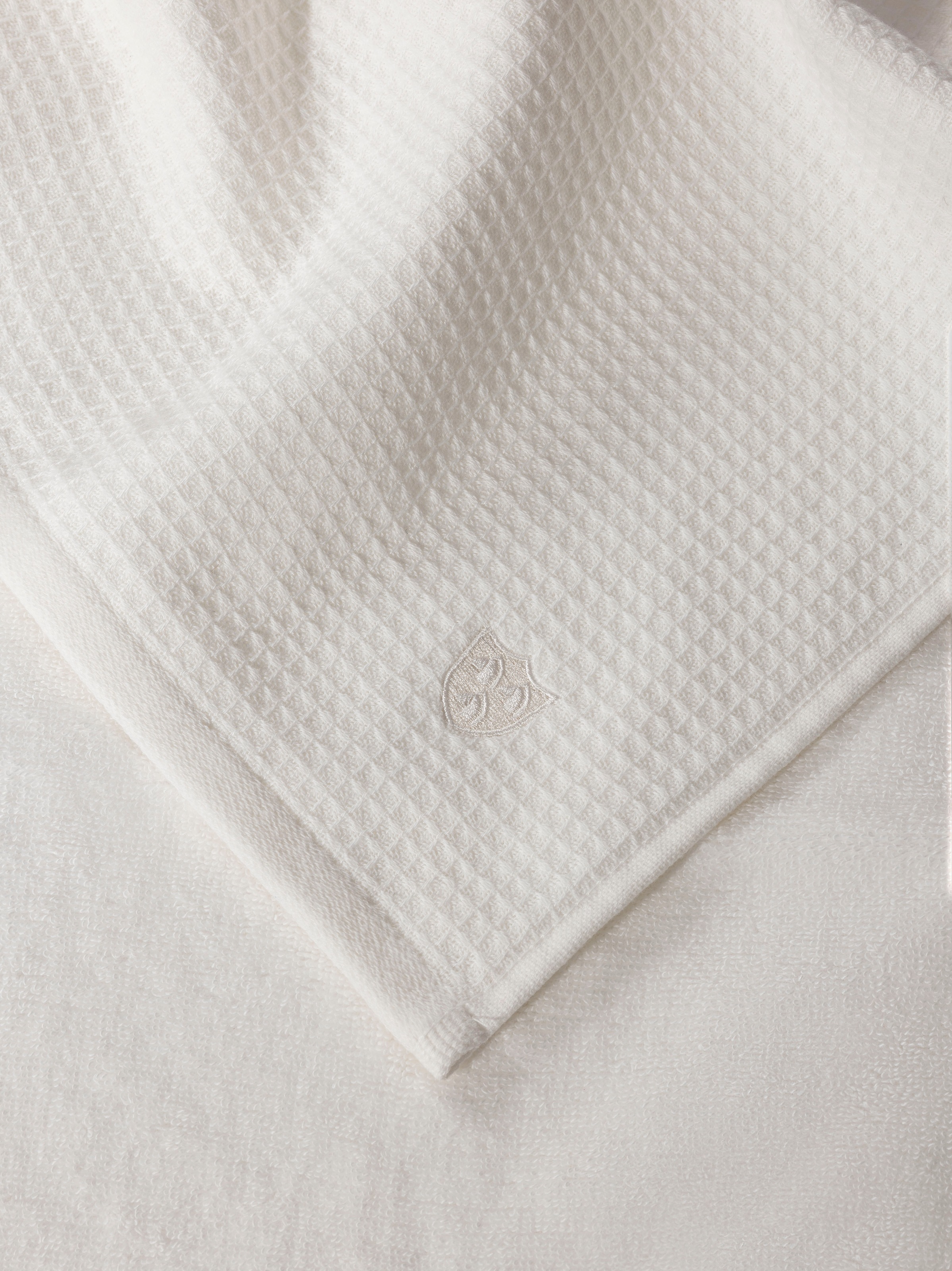 ROSS Handtücher »Waffelpique«, (Packung, 2 St.), 100% Baumwolle