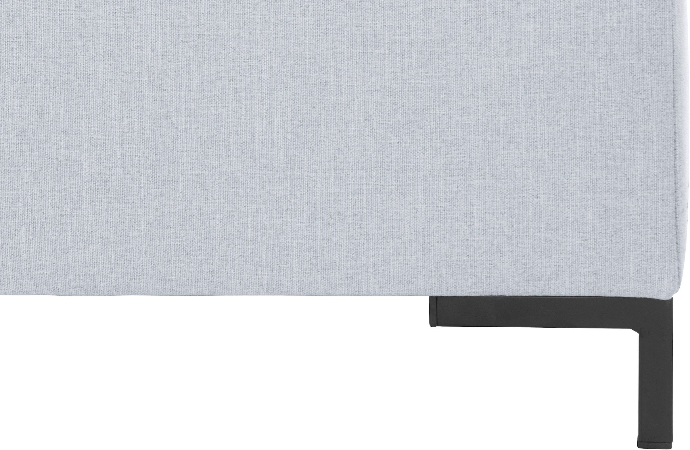 OTTO products Wohnlandschaft »Grazzo, aktuelle Steppung im Sitz, viel Platz, U-Form, Breite 332cm« hochwertige Stoffe aus recyceltem Material, Steppung im Sitzbereich