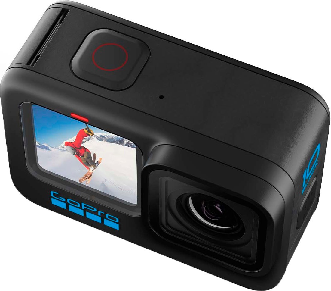GoPro Action Cam »HERO10«, 5,3K Auslösung, 156° Sichtfeld, Sprachsteuerung, HDR, wasserdicht
