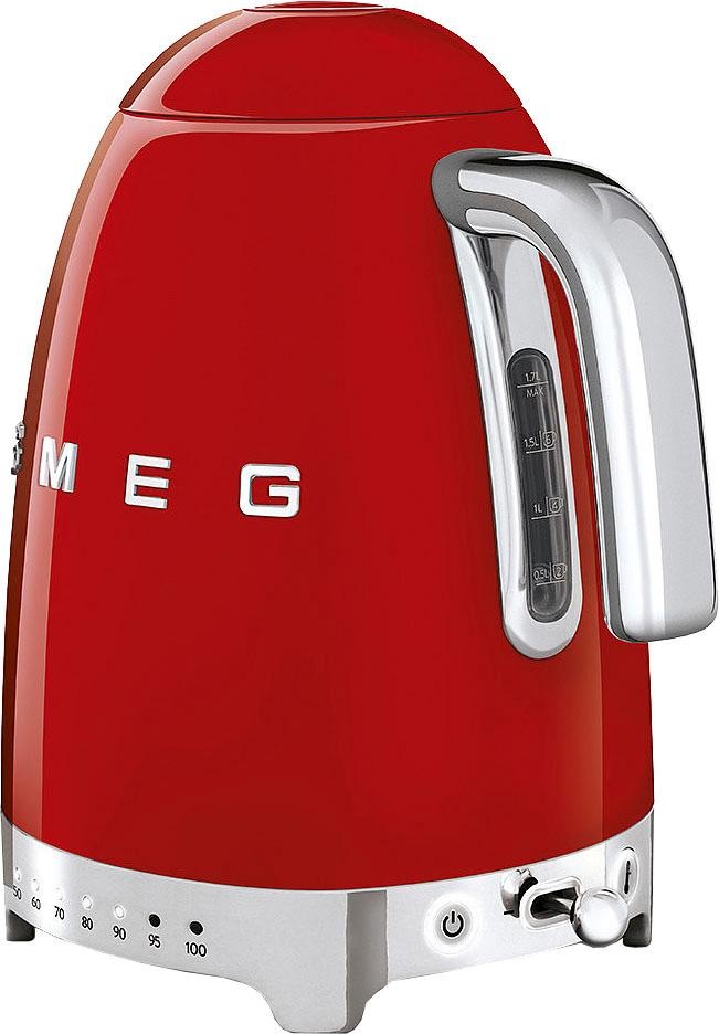 Smeg Wasserkocher »KLF04RDEU«, 1,7 l, 2400 W