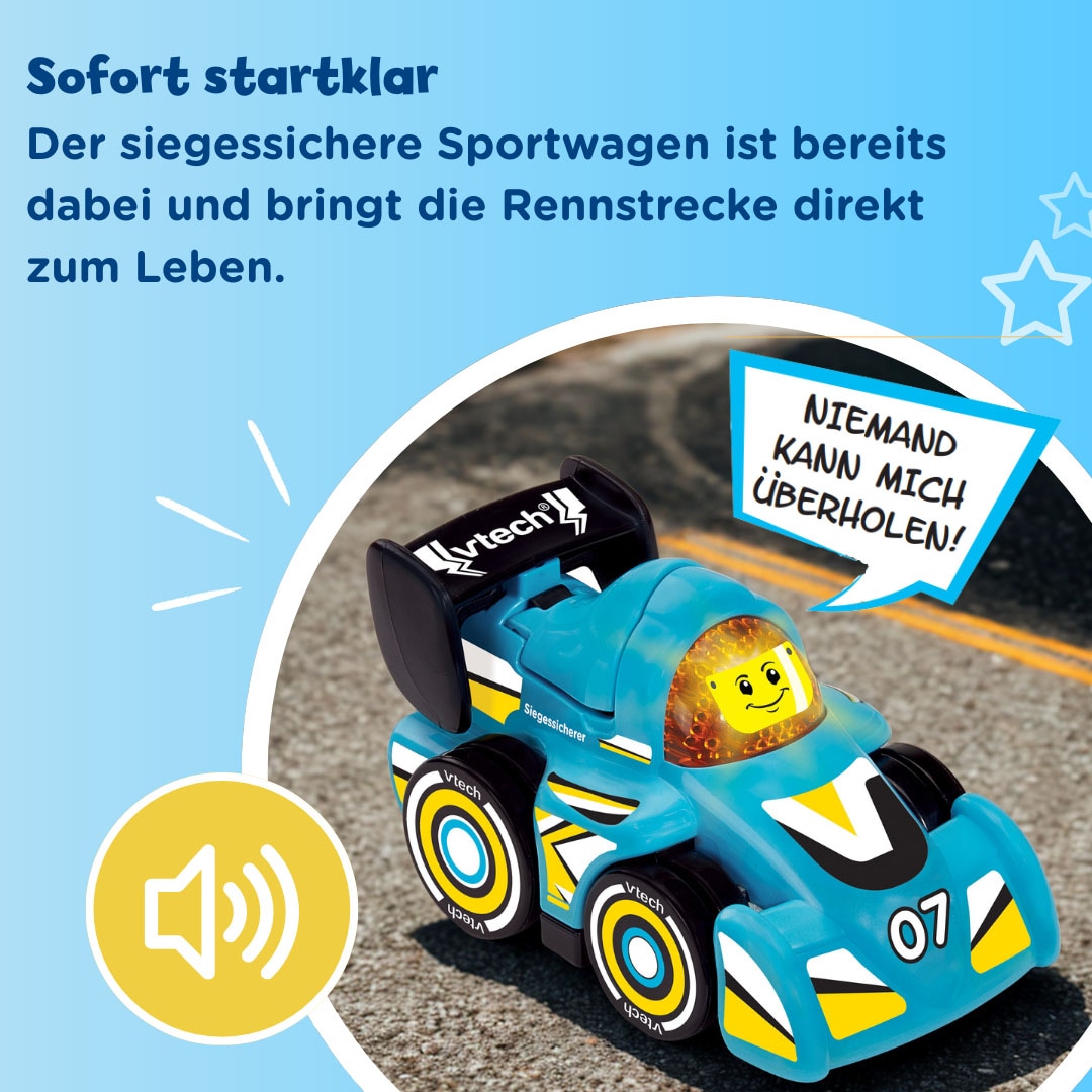 Vtech® Autorennbahn »Tut Tut Baby Flitzer - Kleine Rennstrecke« inklusive Tut Tut Baby Flitzer