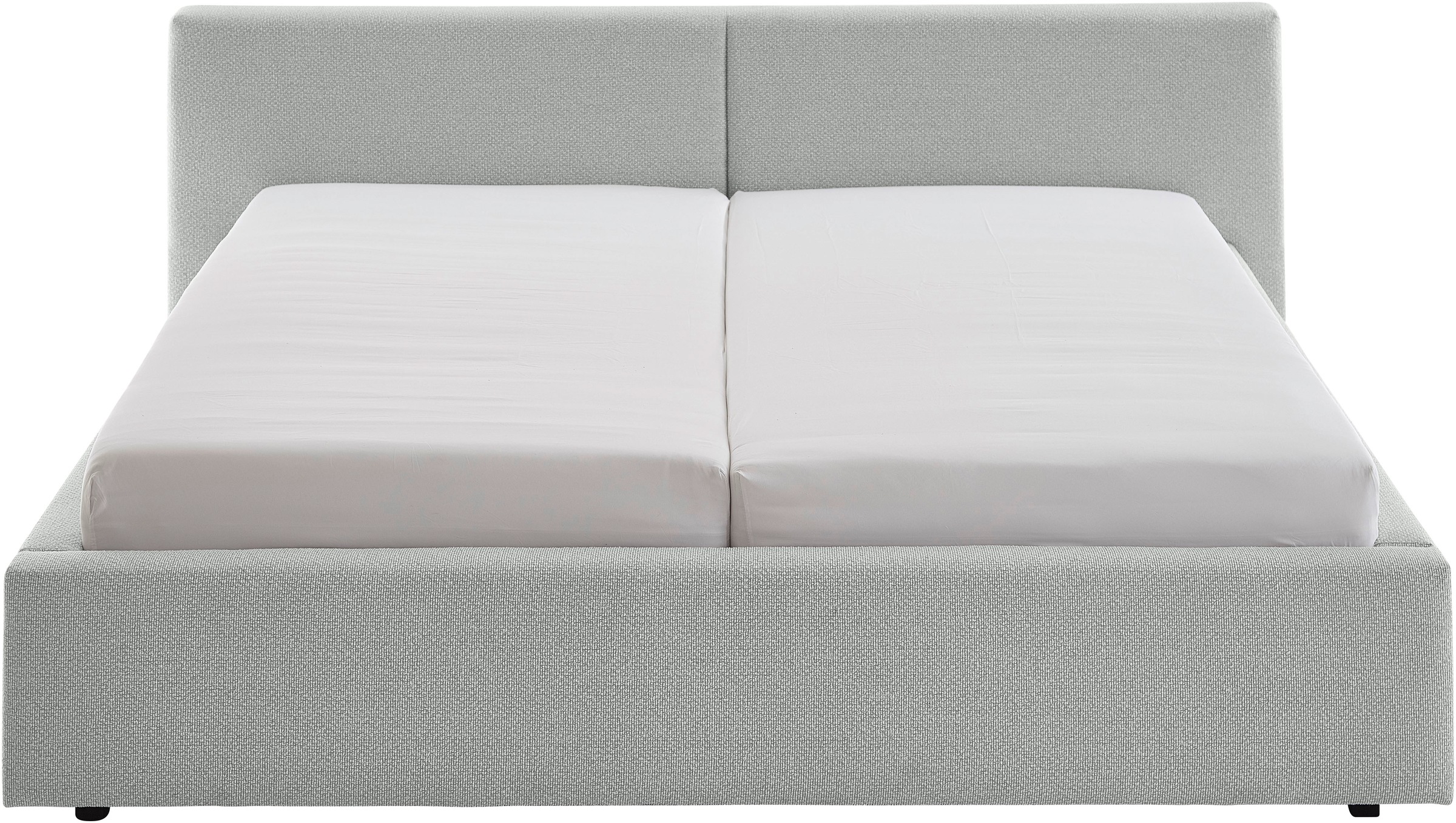 meise.möbel Polsterbett »Cube wahlweise mit Matratze und Bettkasten«, extra flaches Kopfteil, erhältlich in den Breiten 140cm, 160cm & 180cm