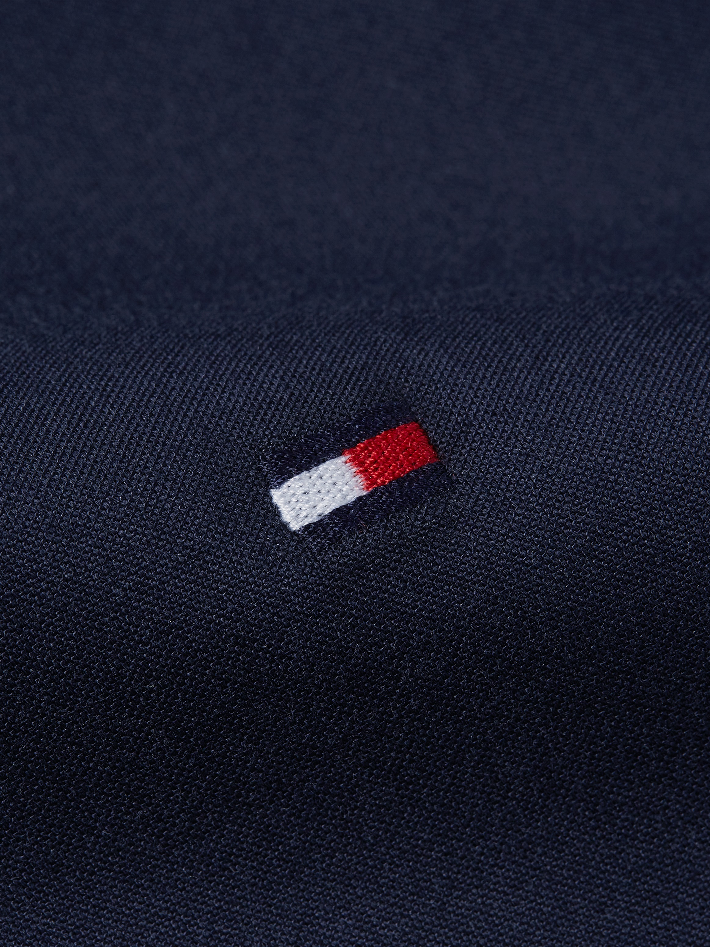 Tommy Hilfiger Hemdbluse »STRETCH OXFORD REGULAR SHIRT«, mit Logostickerei