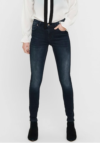 Only Skinny-fit-Jeans »ONLKENDELL LIFE REG SK ANKLE«, mit Zipper am Saum kaufen