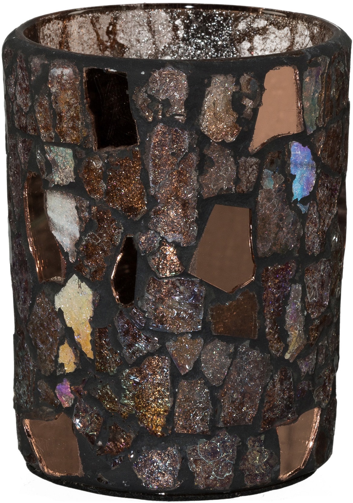 Creativ deco Windlicht, (4 St.), Garantie wunderschönem ca. online Höhe mit 4er 3 Set, XXL Jahren cm 10 Mosaik, | kaufen mit