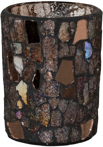 Creativ deco Windlicht, (4 St.), mit wunderschönem Mosaik, 4er Set, Höhe ca. 10 cm kaufen