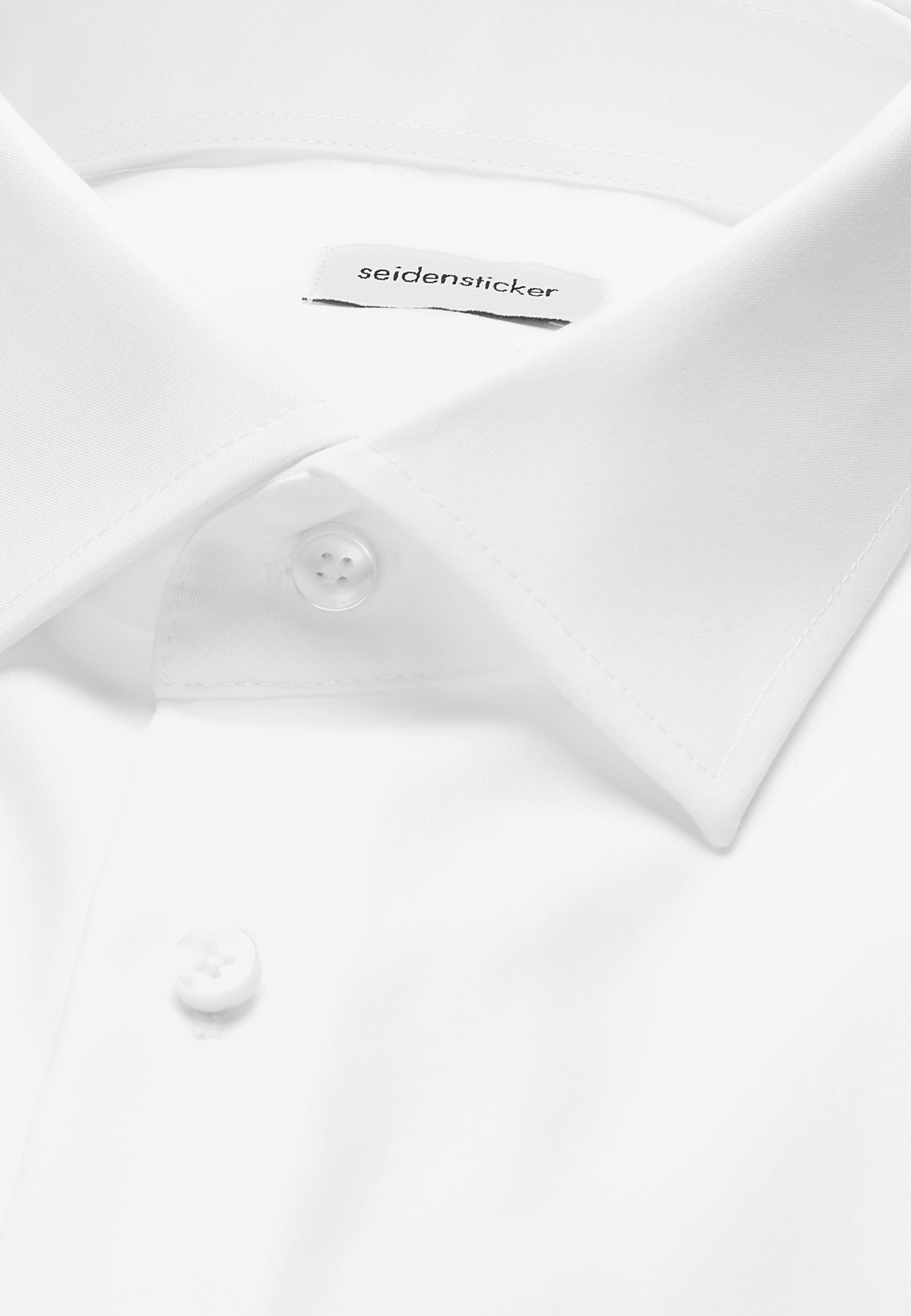 seidensticker Businesshemd »Schwarze Rose« Shaped 1/1 Kentkragen Uni