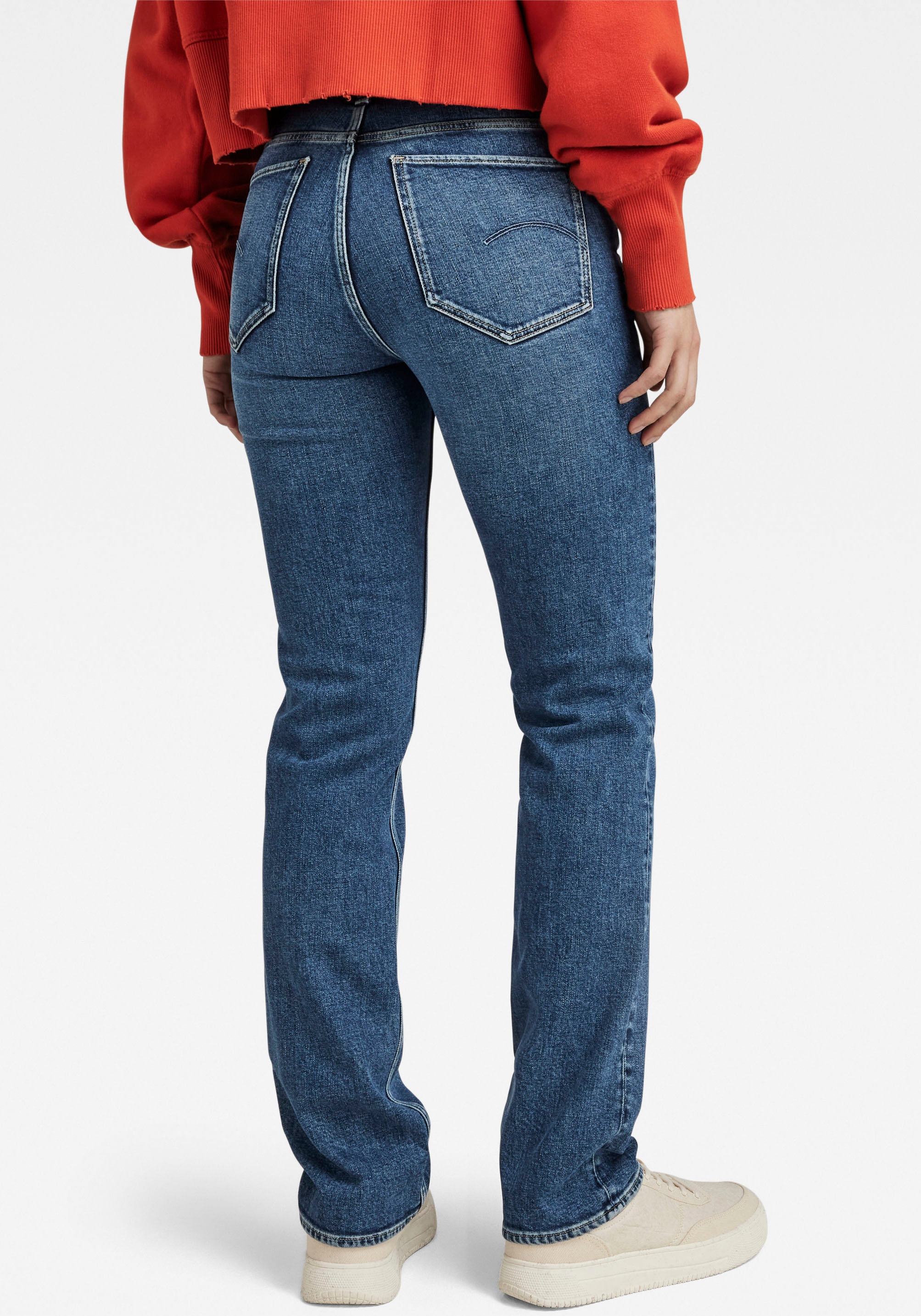 G-STAR Straight-Jeans »Strace Straight Wmn«