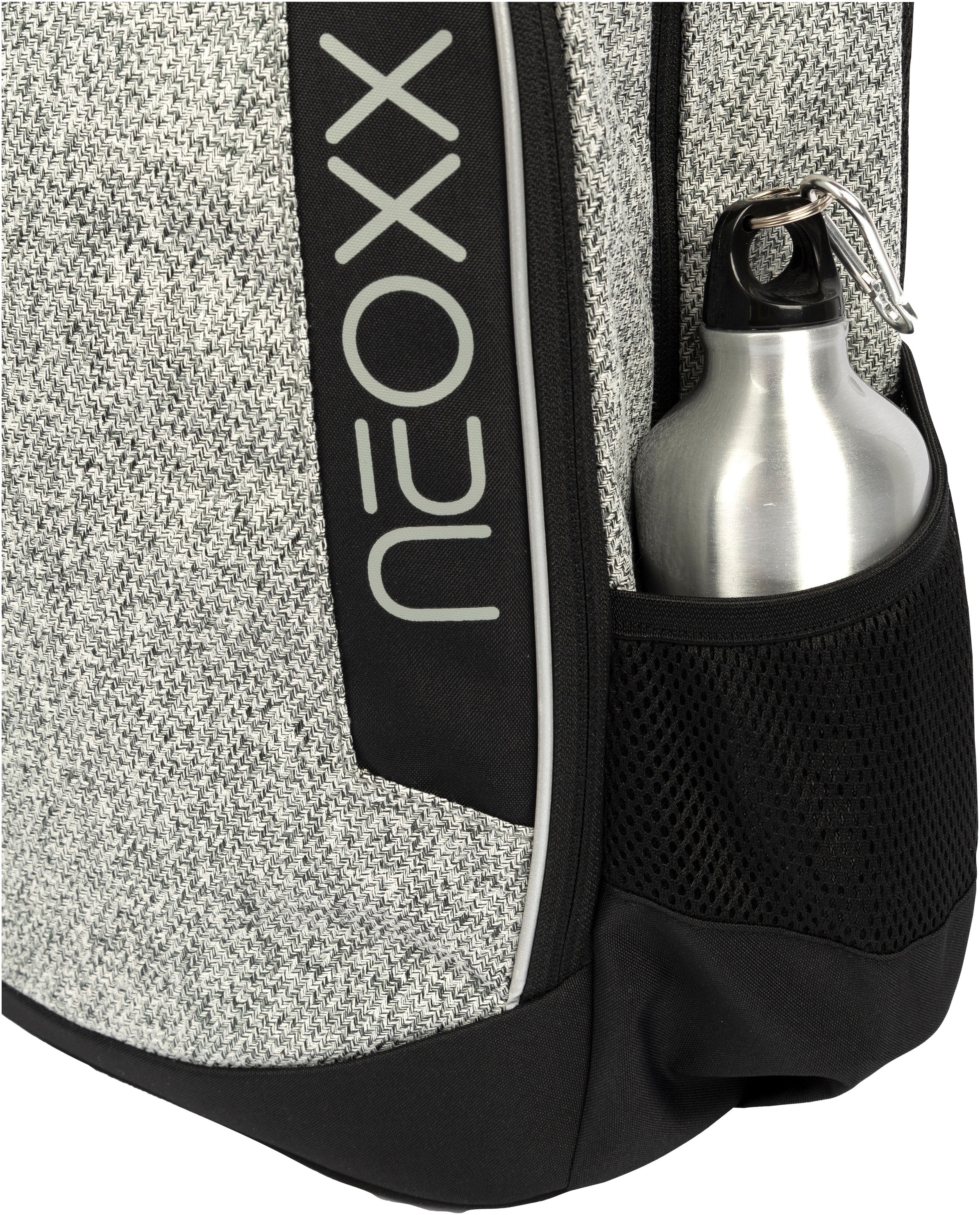 neoxx Schulrucksack »Flow, Wool the World«, teilweise aus recyceltem Material
