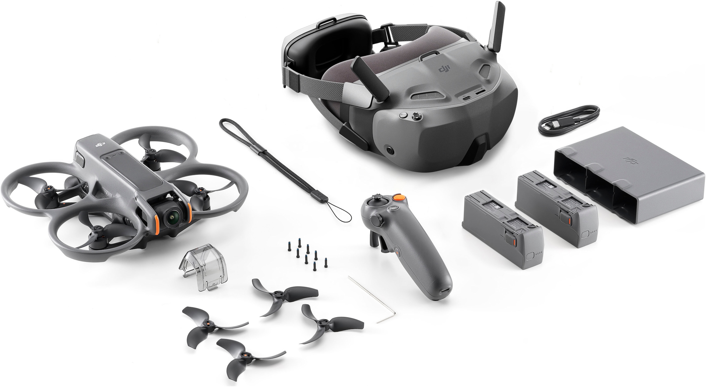 DJI Drohne »Avata 2 Fly Smart Combo (drei Akkus)«