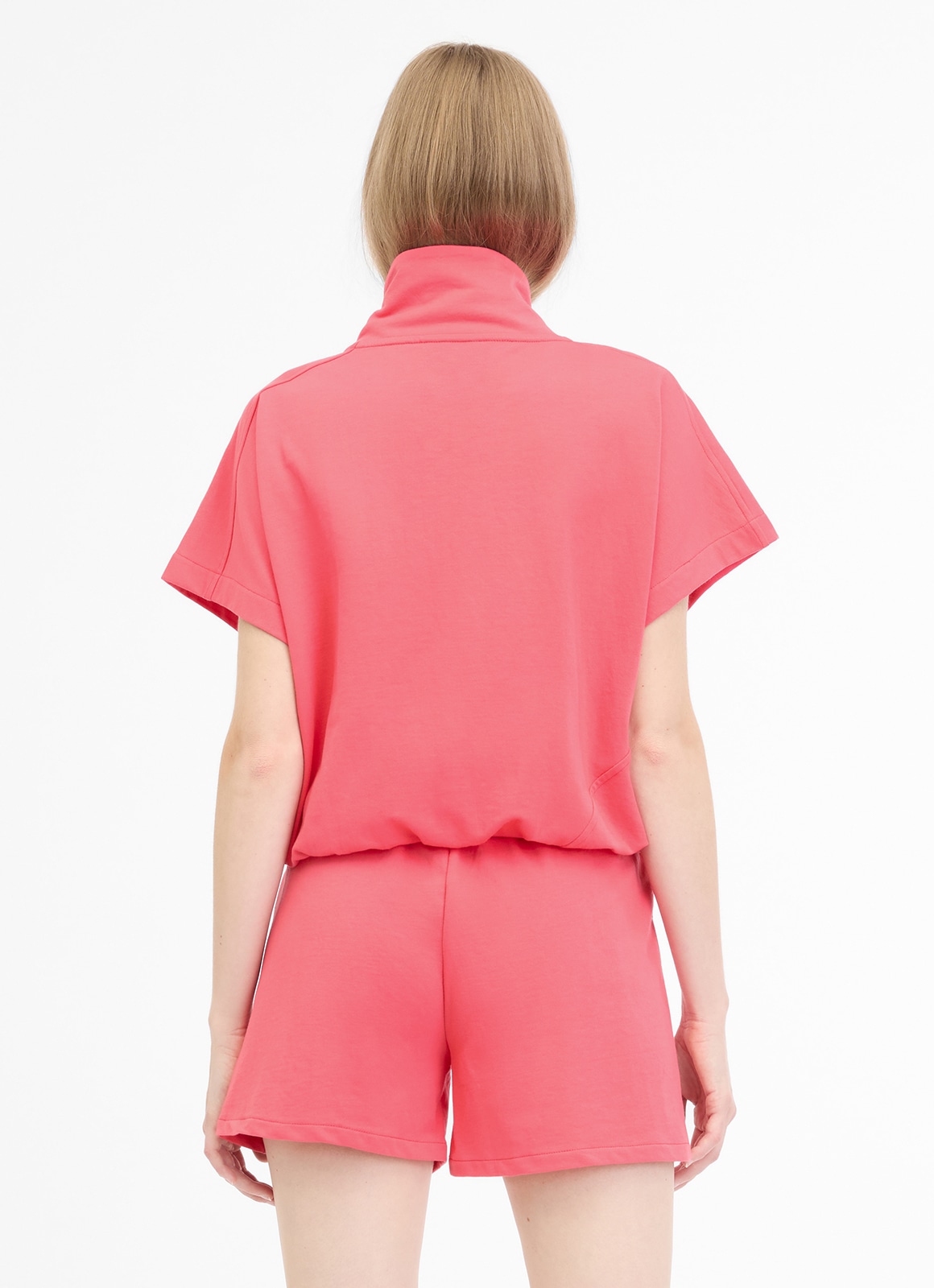 Ragwear Sweatshirt »IZZARA TOP«, mit überschnittenen Schultern und mit Reißverschluss im Troyer-Stil