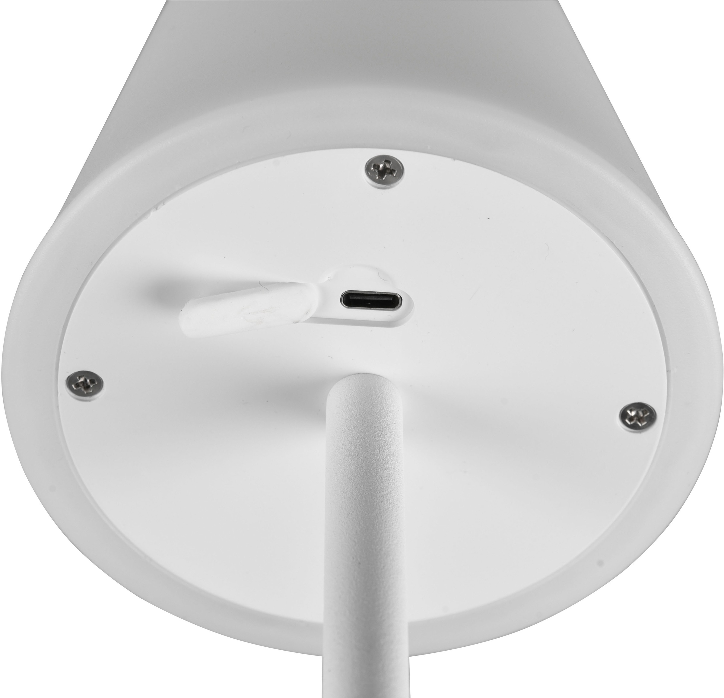 REALITY Leuchten LED Außen-Tischleuchte »Martinez«, 1 flammig, Leuchtmittel LED-Board | LED fest integriert, Touch Tischlampe dimmbar Lichtfarbe einstellbar, Akku, USB-C Anschluss