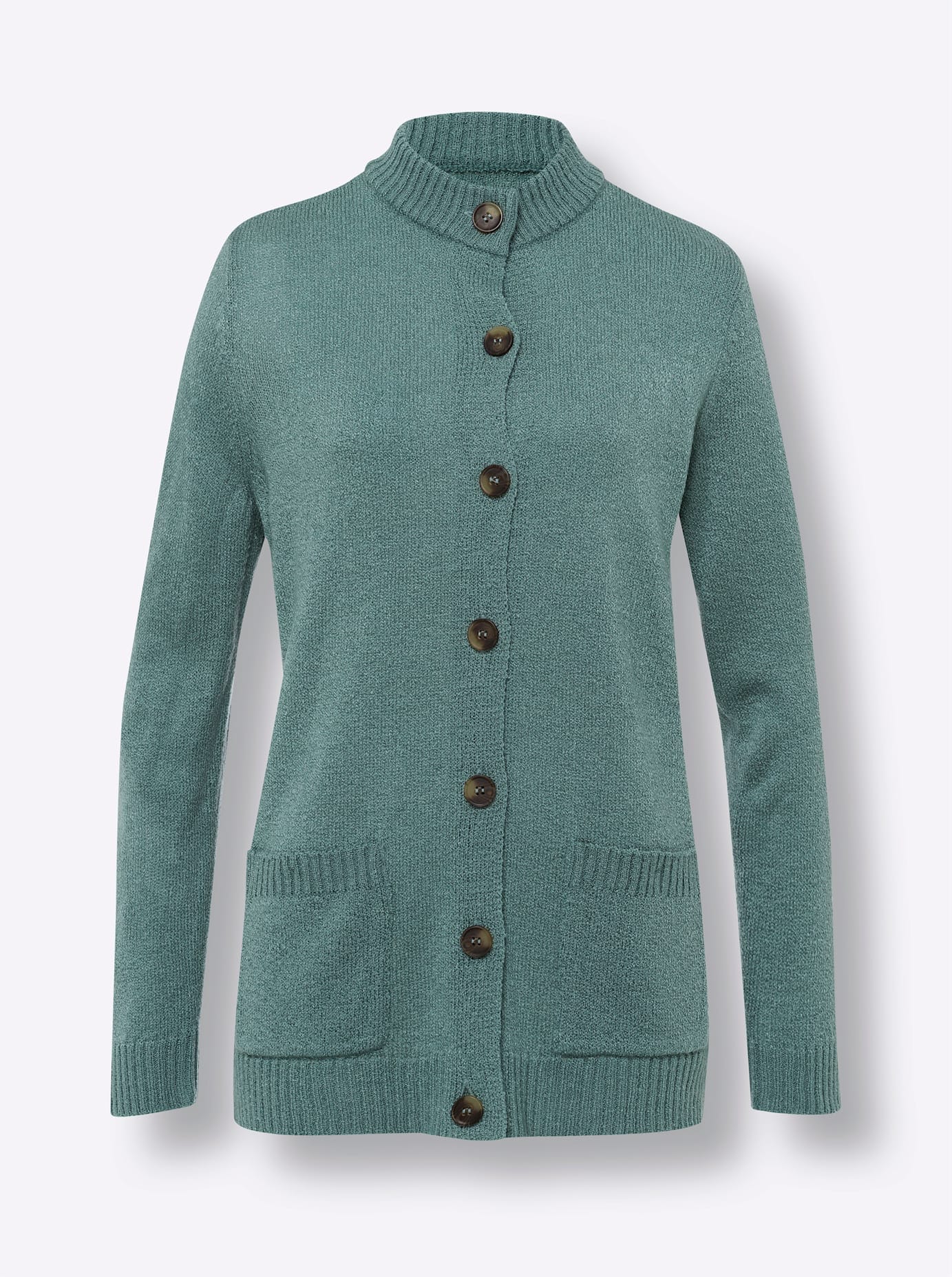 Classic Basics Longstrickjacke