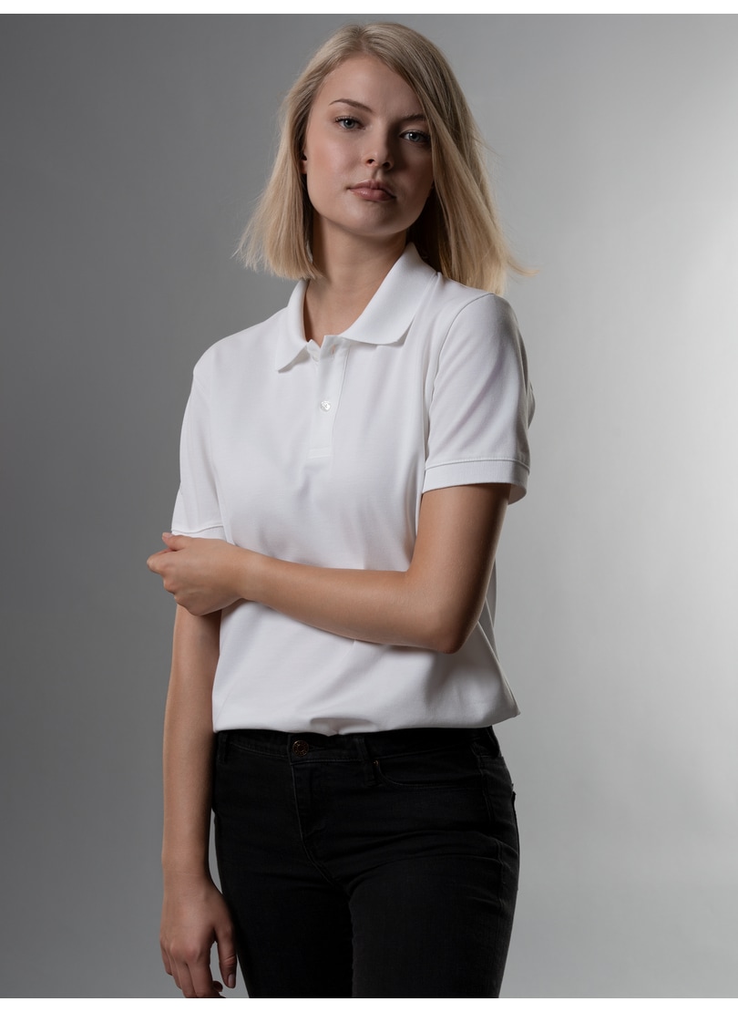 Trigema Poloshirt »TRIGEMA Slim Fit Poloshirt aus DELUXE-Piqué« bei ♕