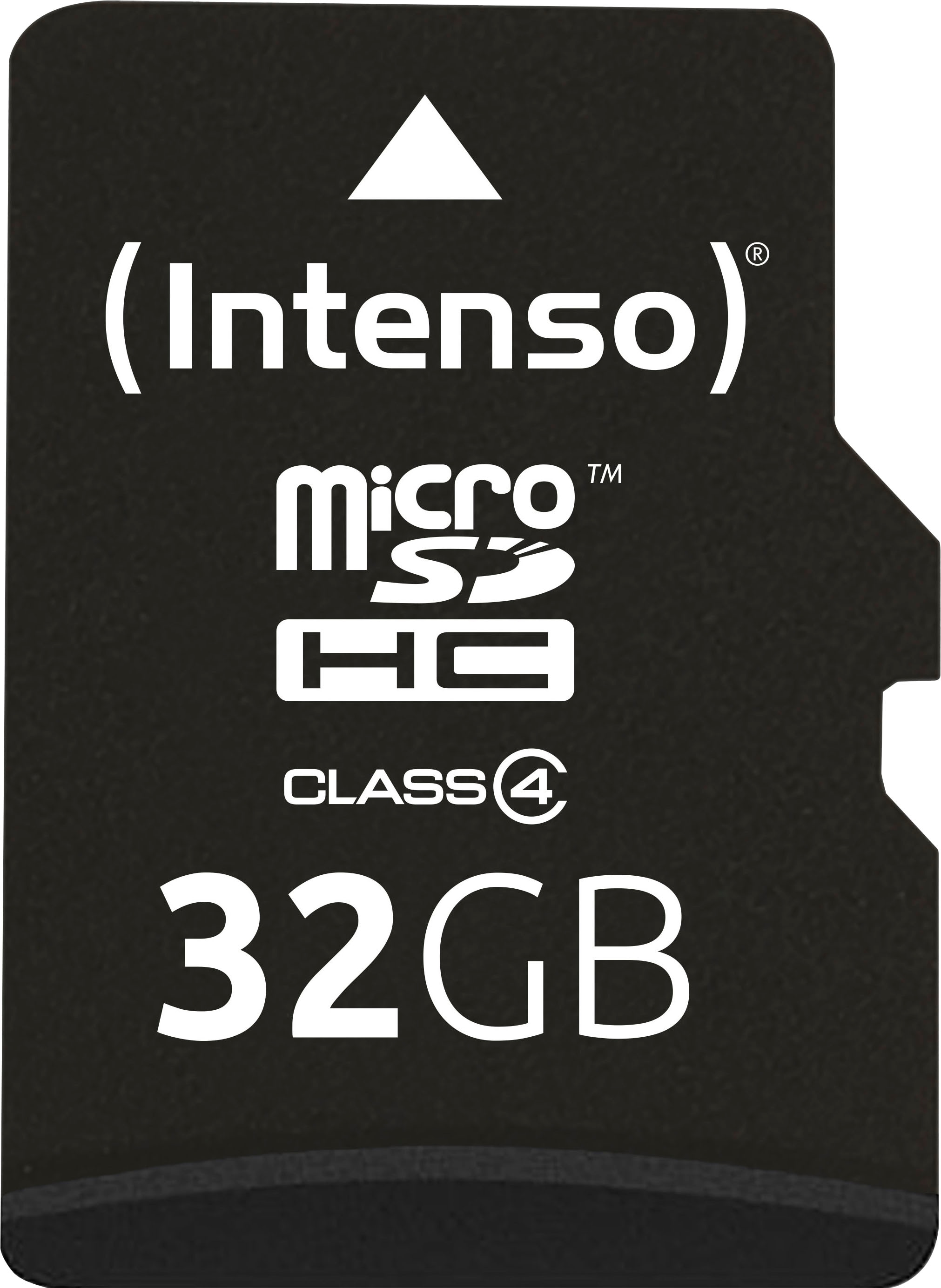Intenso Speicherkarte »microSDHC Class 4 + SD-Adapter«, (Class 4)