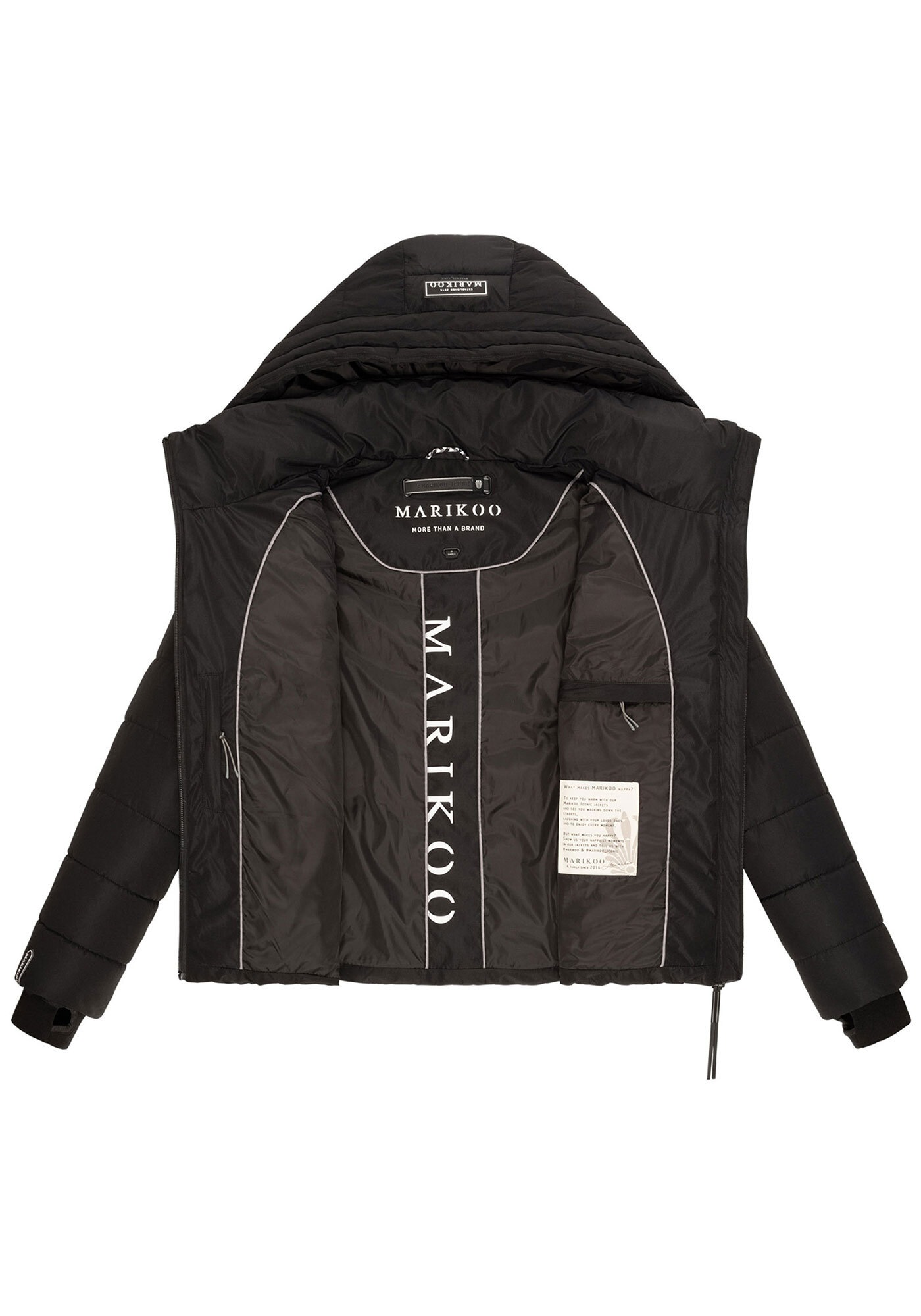 Marikoo Winterjacke »Marikoo Samuiaa Damen Steppjacke B986«