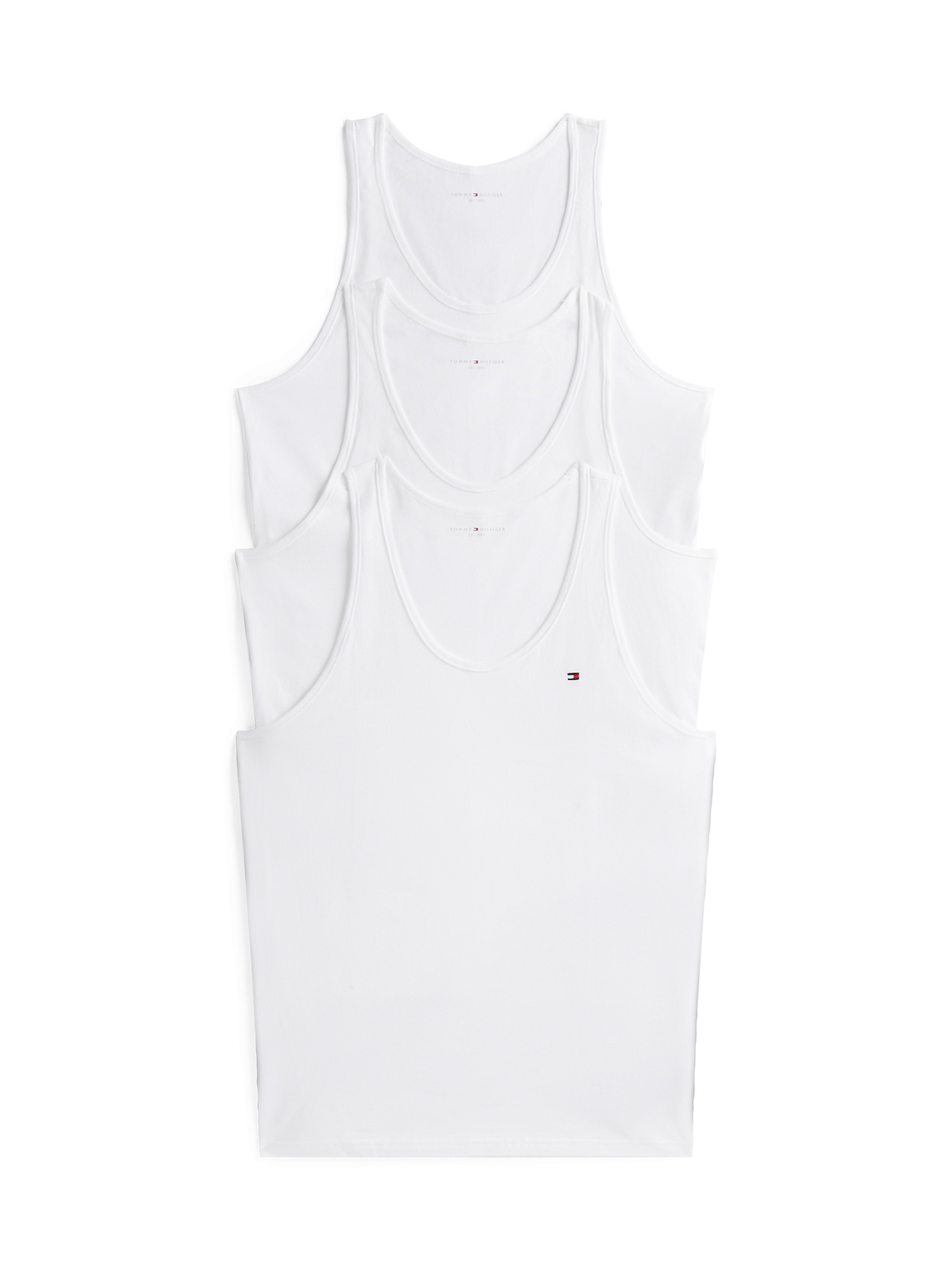 Tommy Hilfiger Underwear Tanktop »3P TANK TOP«, (Packung, 3 tlg., 3er), mit Logo-Stickerei