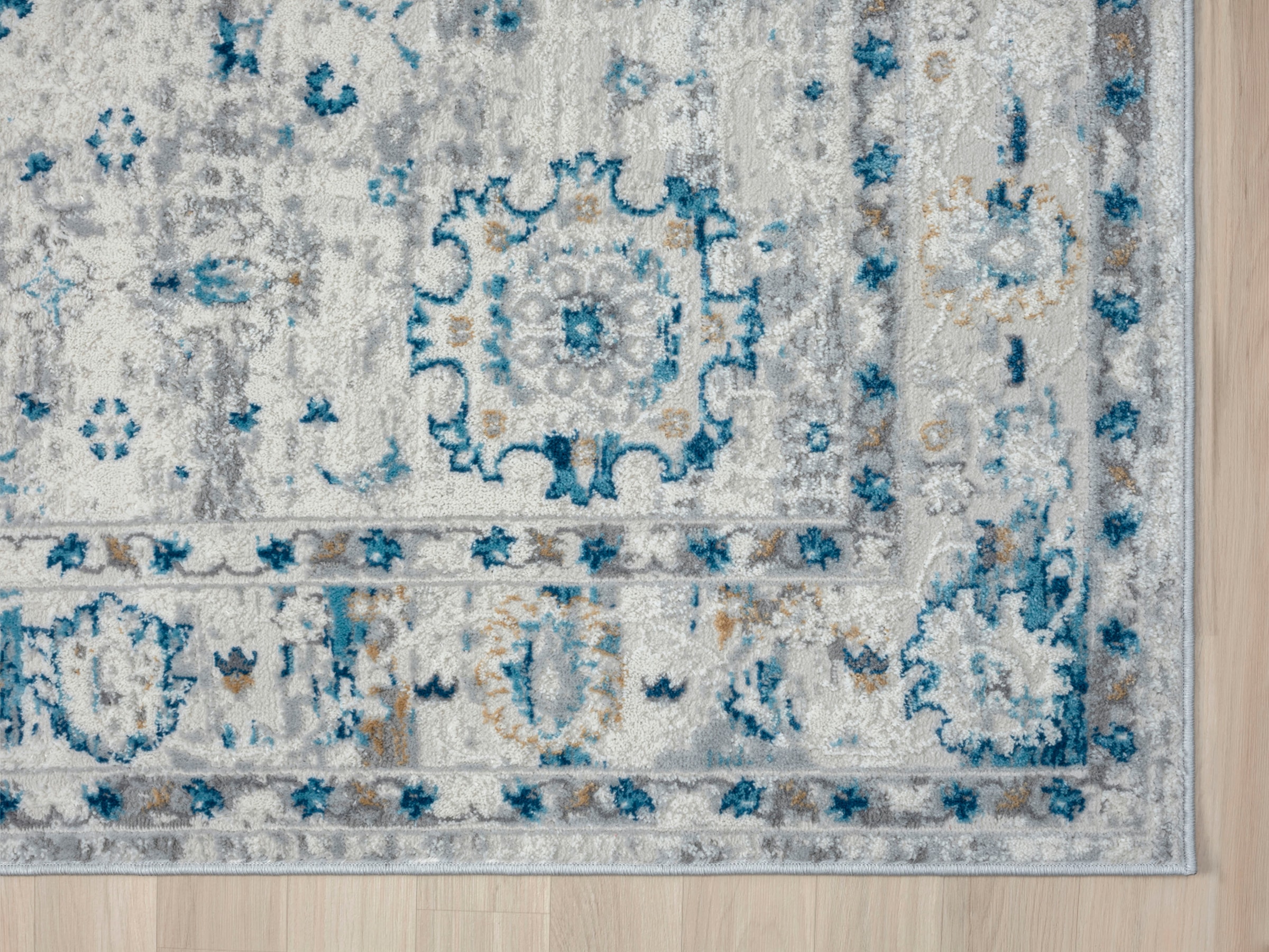 Myflair Möbel & Accessoires Teppich »My Heriz 3«, rechteckig, 8 mm Höhe, Kurzflor, klassisches Orient Design, besonders weich durch Microfaser
