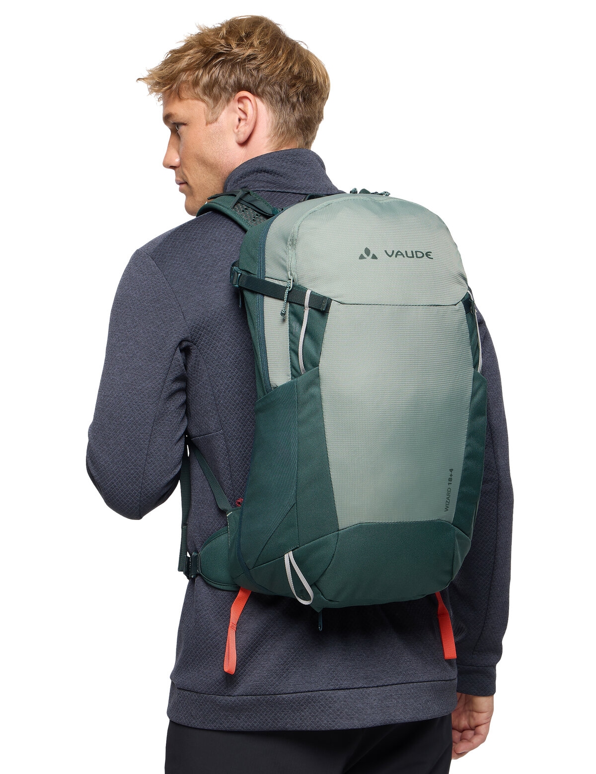 VAUDE Rucksack »Wizard 18+4« für Erwachsene, mit erweiterbarem Packvolumen, sportlicher Stil