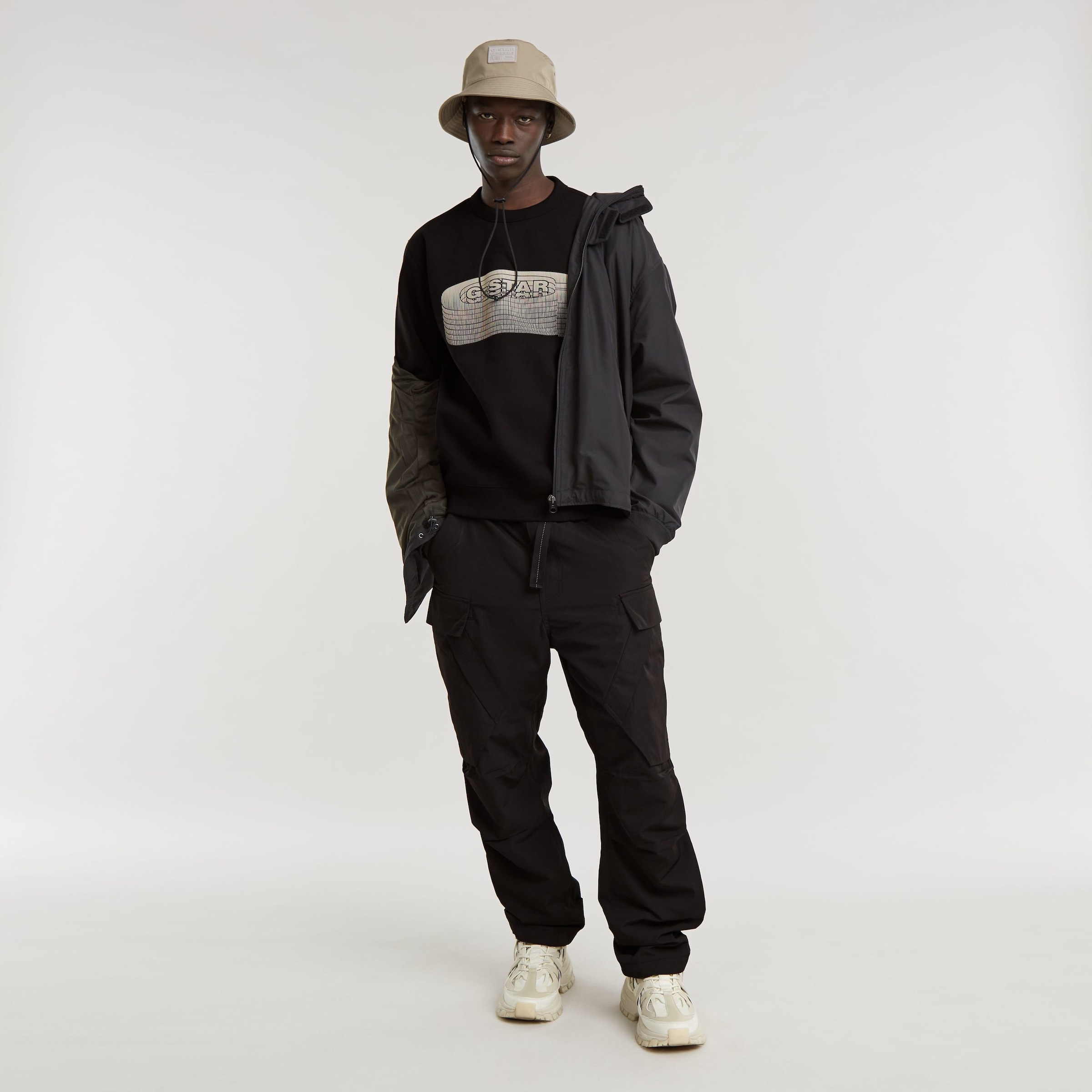 G-STAR Sweatshirt »Stacked Old Skool Logo R«