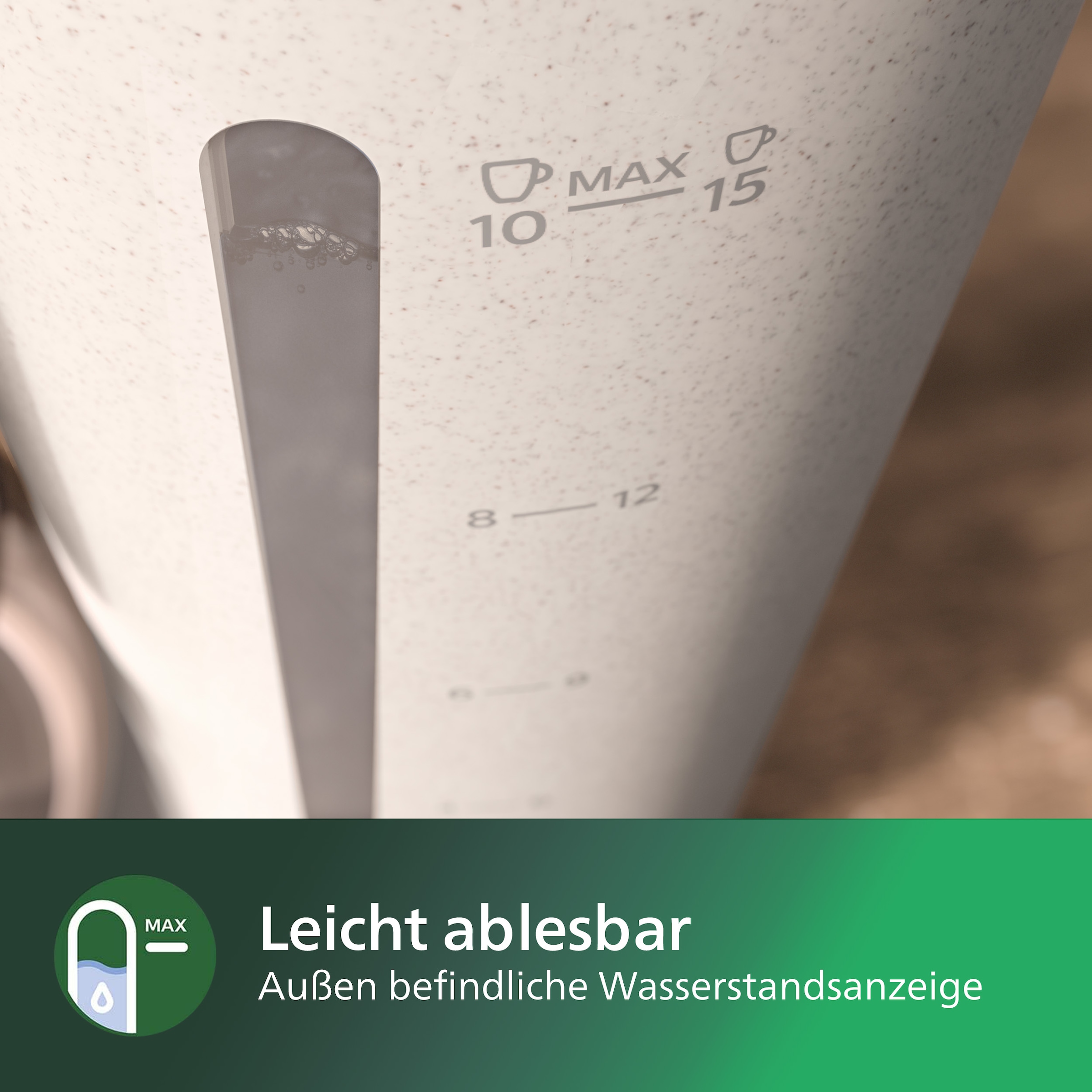 Philips Filterkaffeemaschine »HD5120/00 Eco Conscious Collection«, 1,2 l Kaffeekanne, Papierfilter, 1x4, aus biobasiertem Kunststoff, Seidenweiß matt